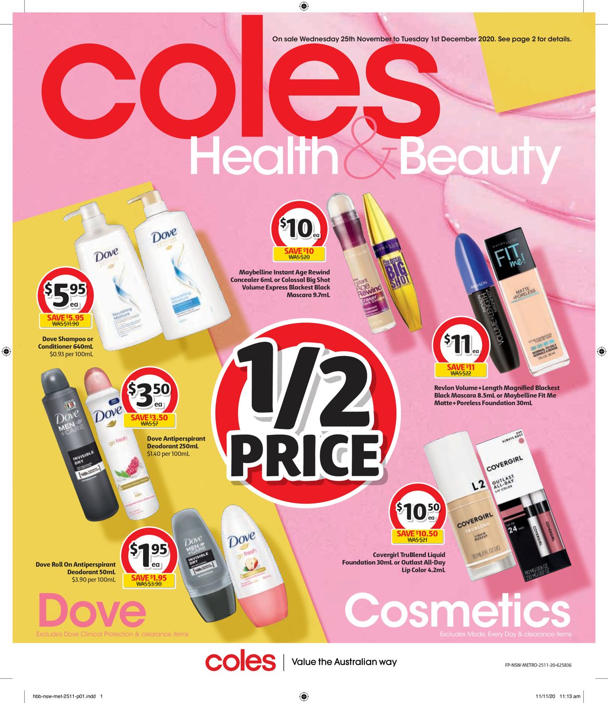 Coles Black Friday 2020 Catalogue - 25/11-01/12/2020