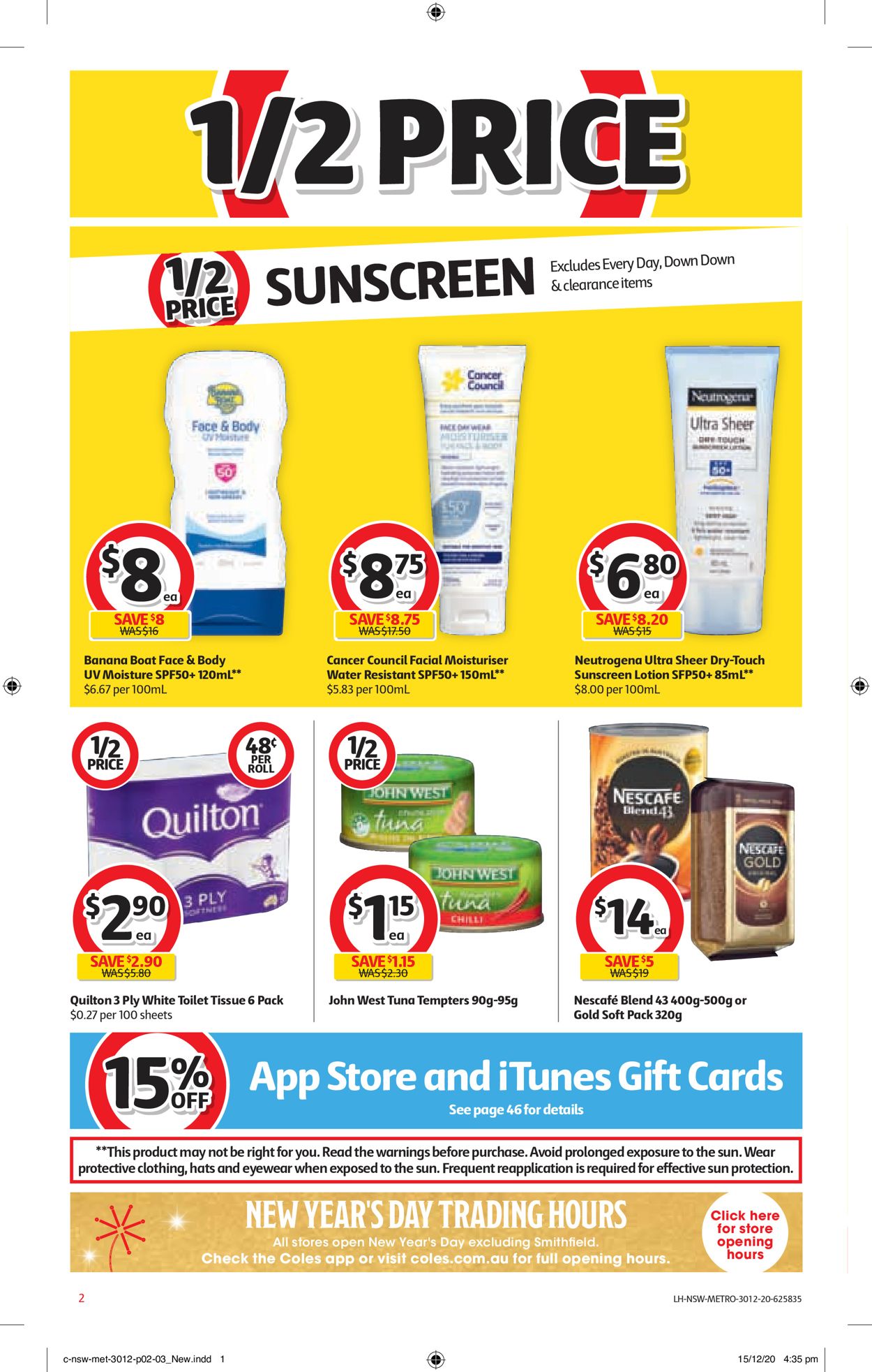 Coles - New Year 2021 Catalogue - 30/12-05/01/2021 (Page 2)