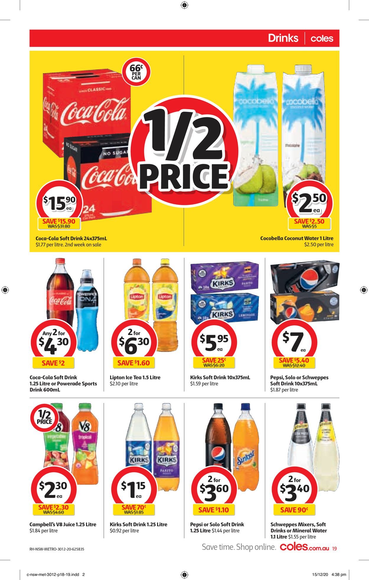 Coles - New Year 2021 Catalogue - 30/12-05/01/2021 (Page 19)