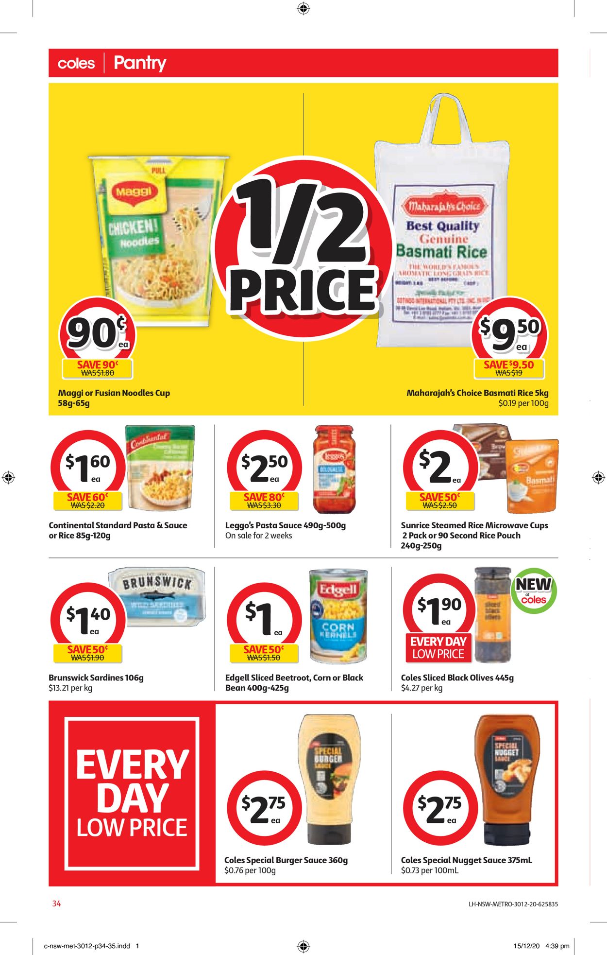 Coles - New Year 2021 Catalogue - 30/12-05/01/2021 (Page 34)