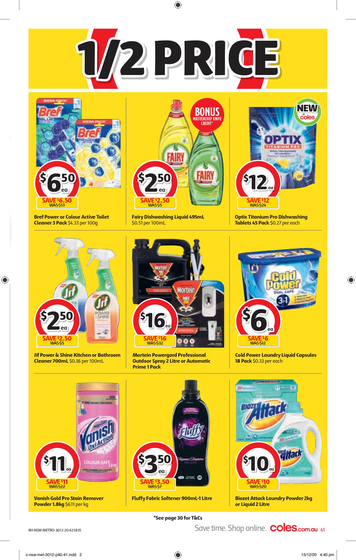 Coles - New Year 2021 Catalogue - 30/12-05/01/2021 (Page 41)
