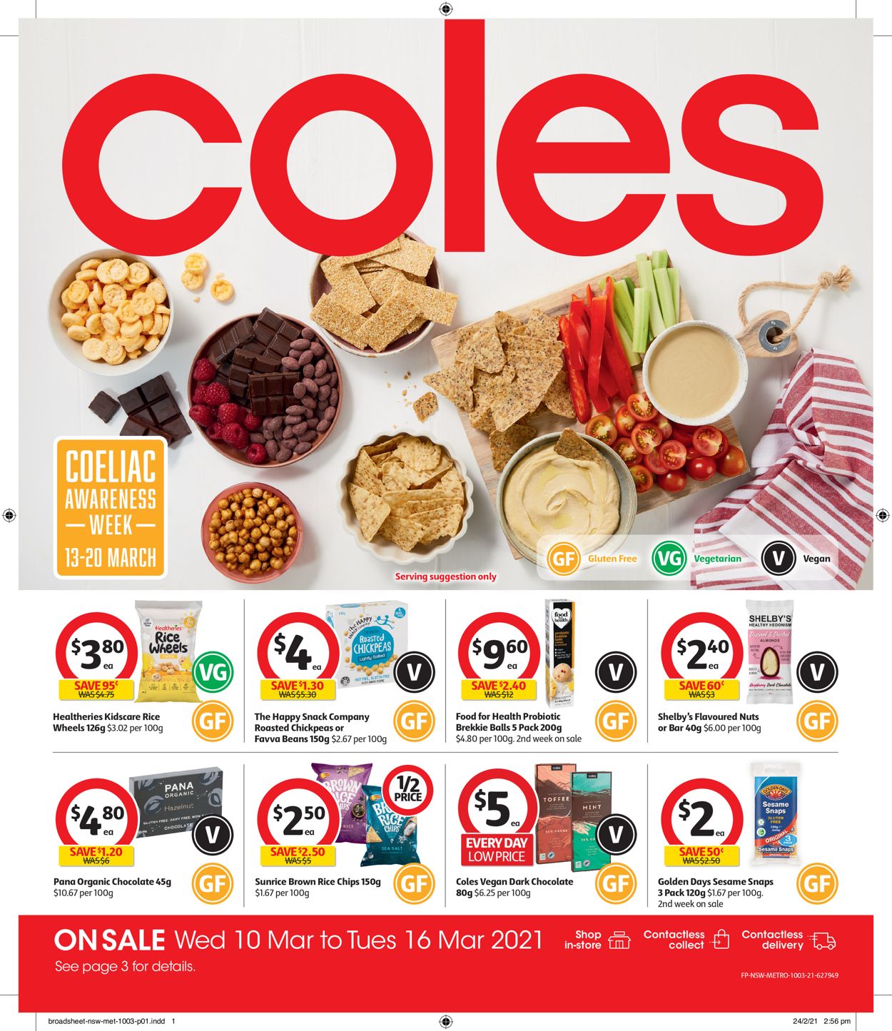 Coles Catalogue - 10/03-16/03/2021