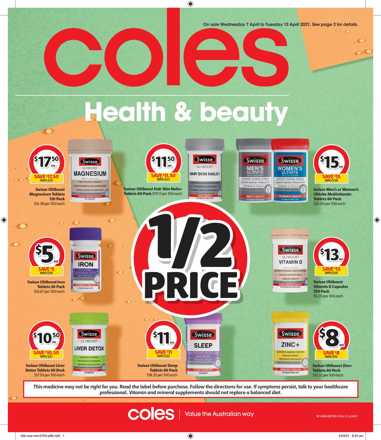 Coles Catalogue - 07/04-13/04/2021 (Page 8)