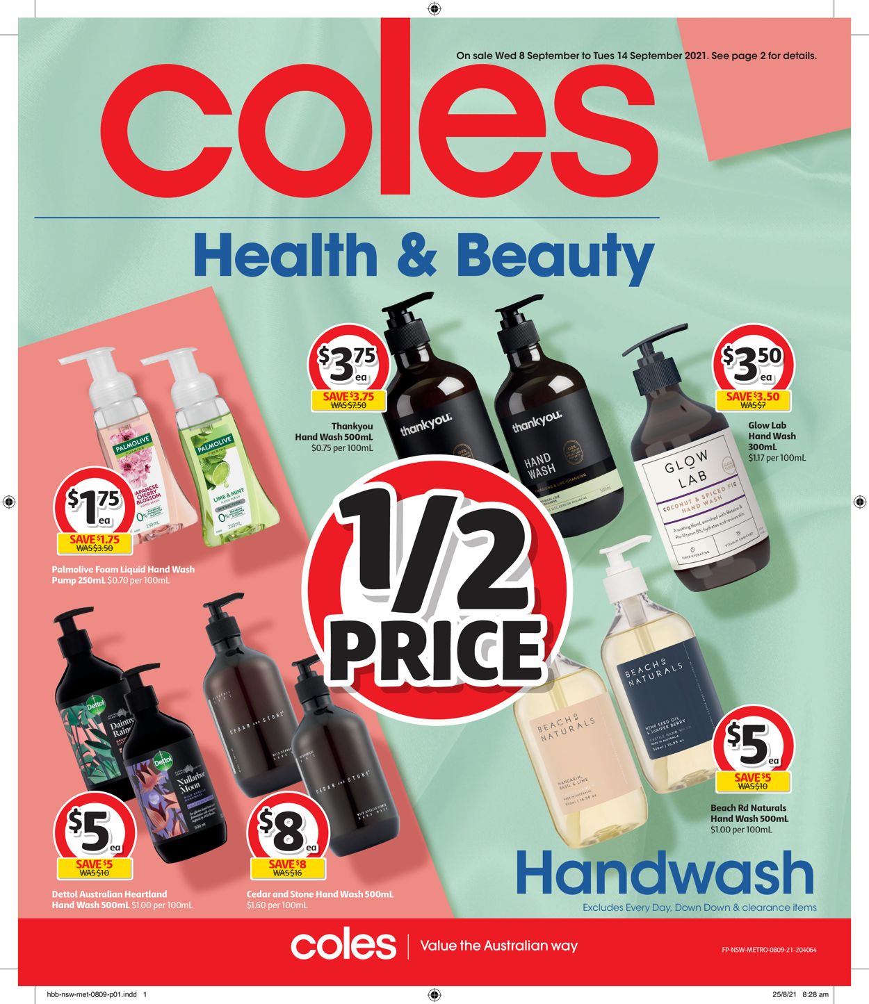 Coles Catalogue - 08/09-14/09/2021