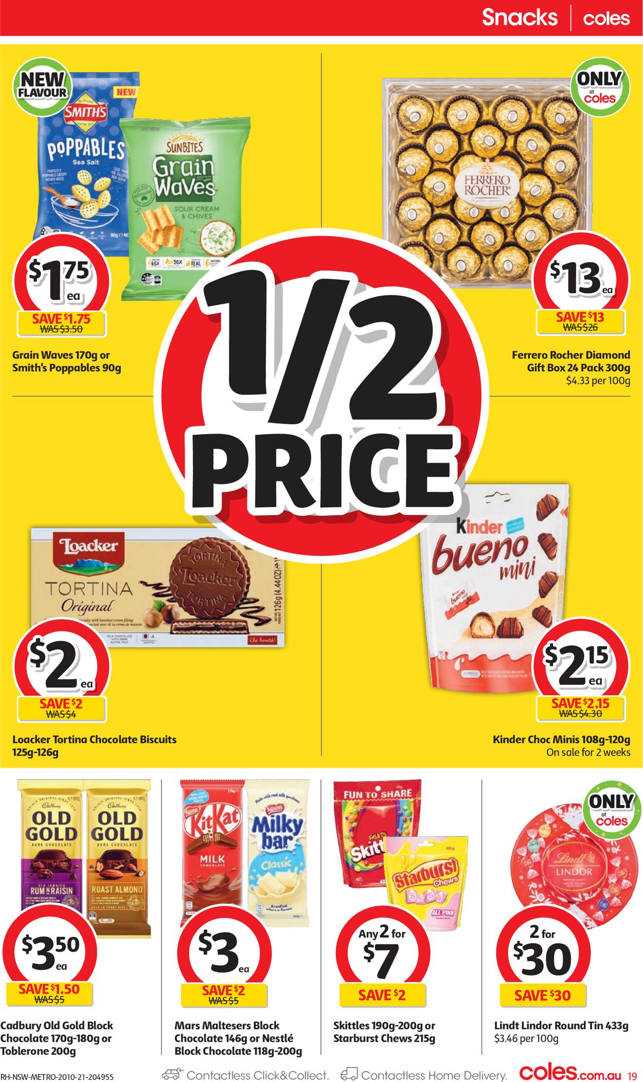 Coles Halloween 2021 Catalogue - 20/10-26/10/2021 (Page 19)