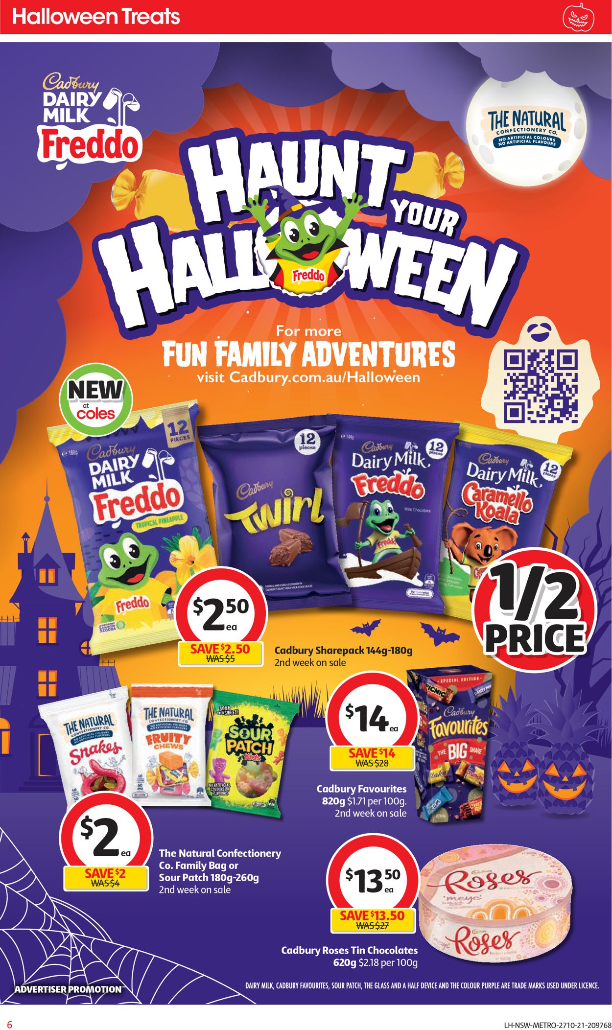 Coles HALLOWEEN 2021 Catalogue - 27/10-02/11/2021 (Page 6)