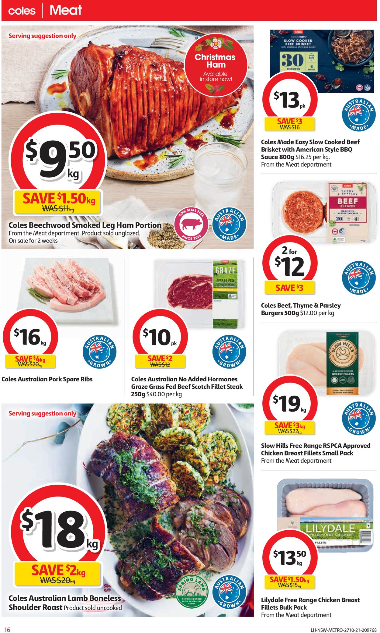 Coles HALLOWEEN 2021 Catalogue - 27/10-02/11/2021 (Page 16)