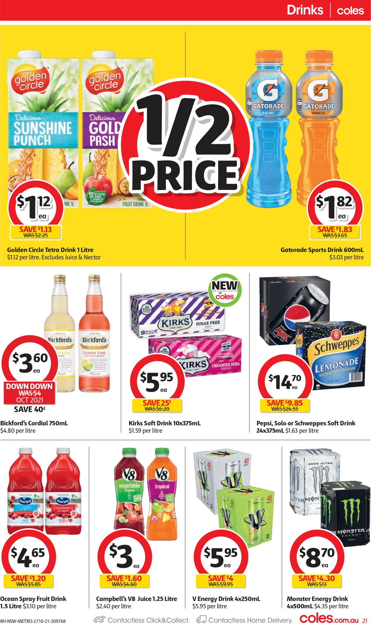 Coles HALLOWEEN 2021 Catalogue - 27/10-02/11/2021 (Page 21)