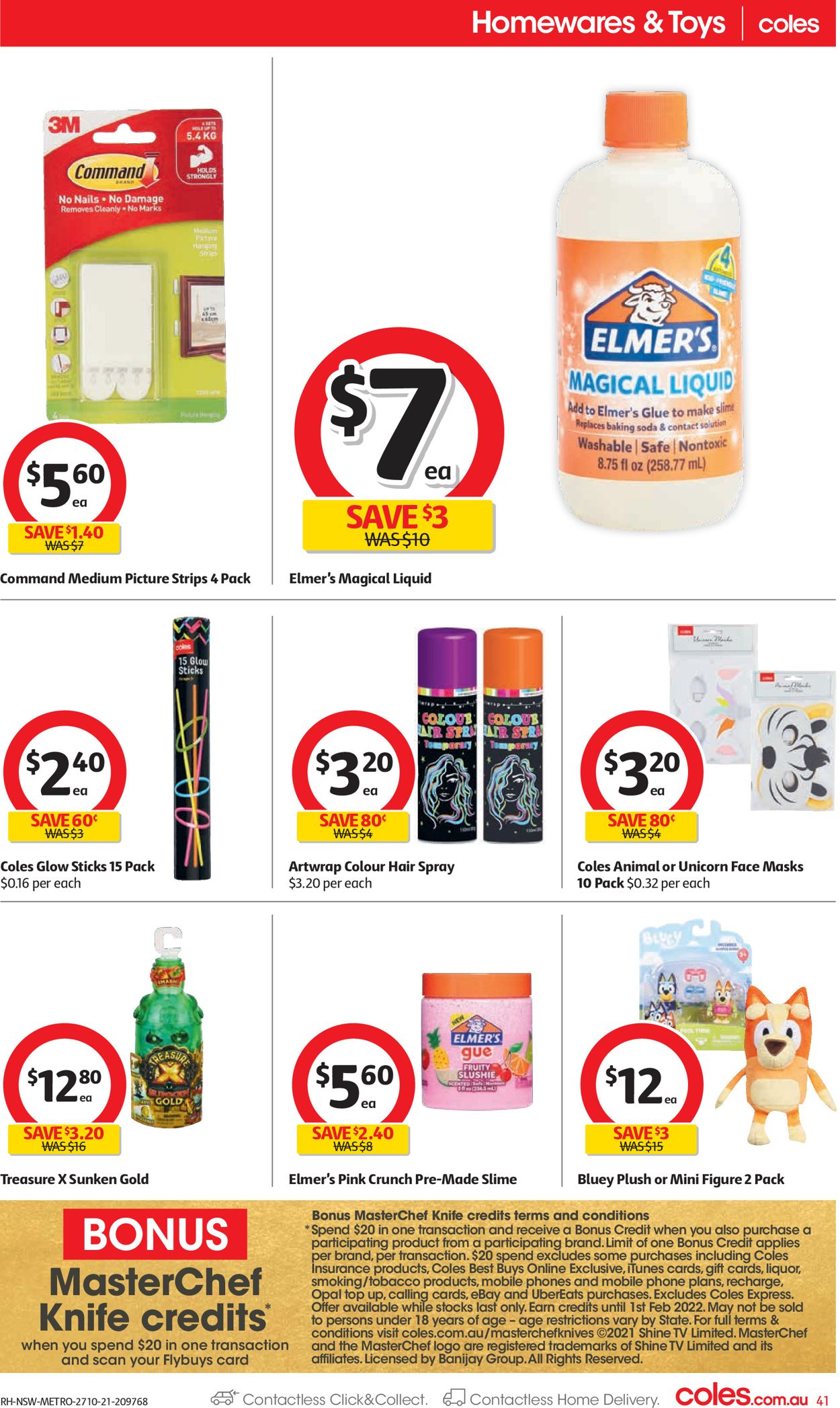 Coles HALLOWEEN 2021 Catalogue - 27/10-02/11/2021 (Page 41)
