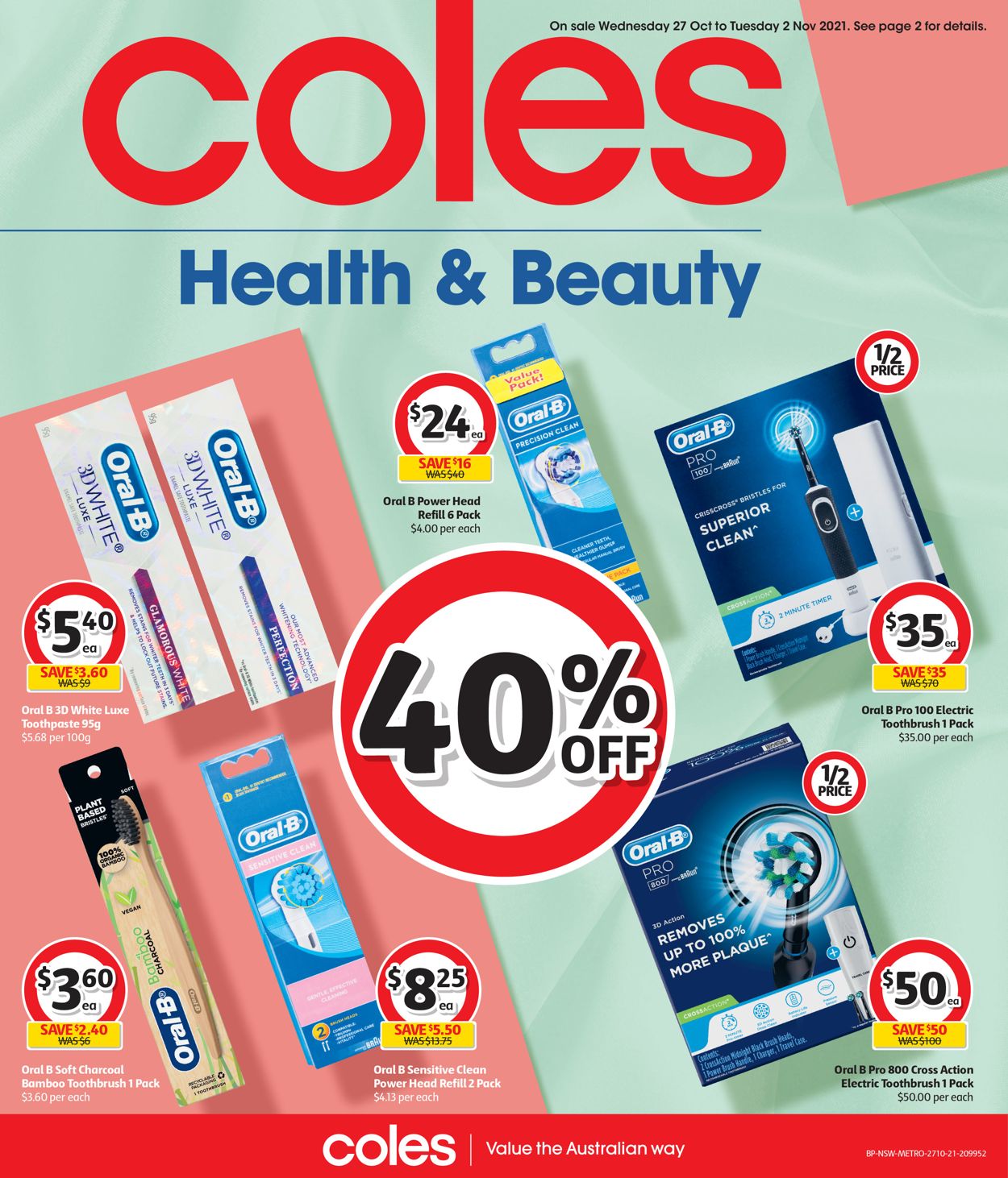 Coles Catalogue - 27/10-02/11/2021 (Page 8)