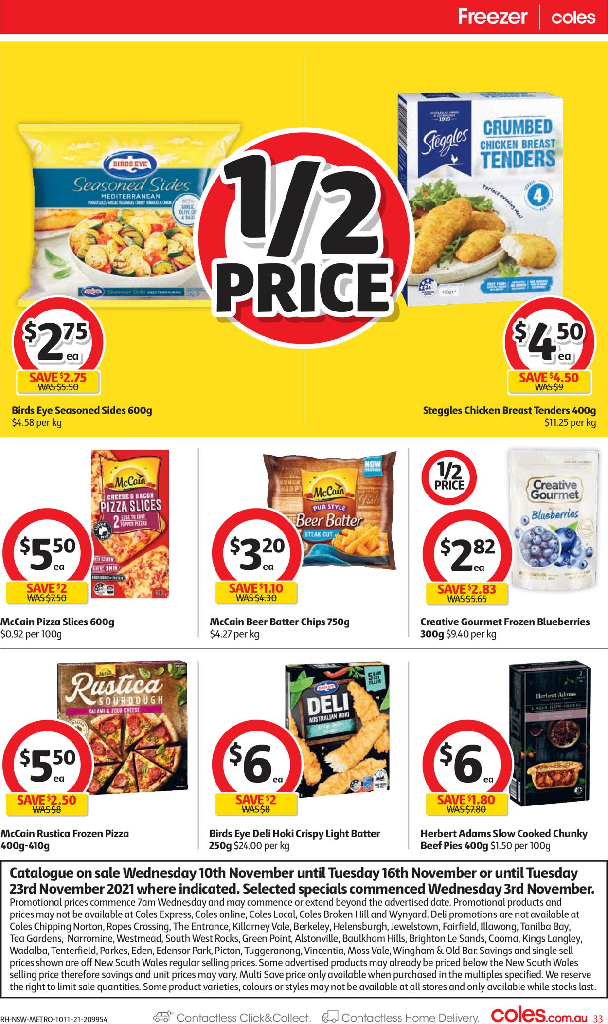Coles HOLIDAYS 2021 Catalogue - 10/11-16/11/2021 (Page 33)