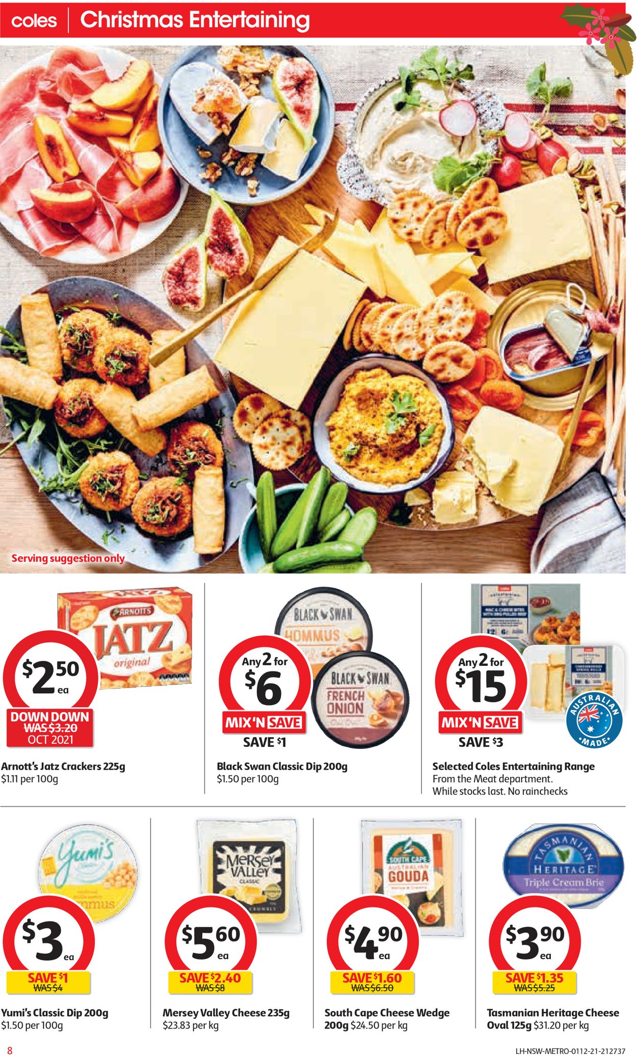Coles HOLIDAYS 2021 Catalogue - 01/12-07/12/2021 (Page 8)