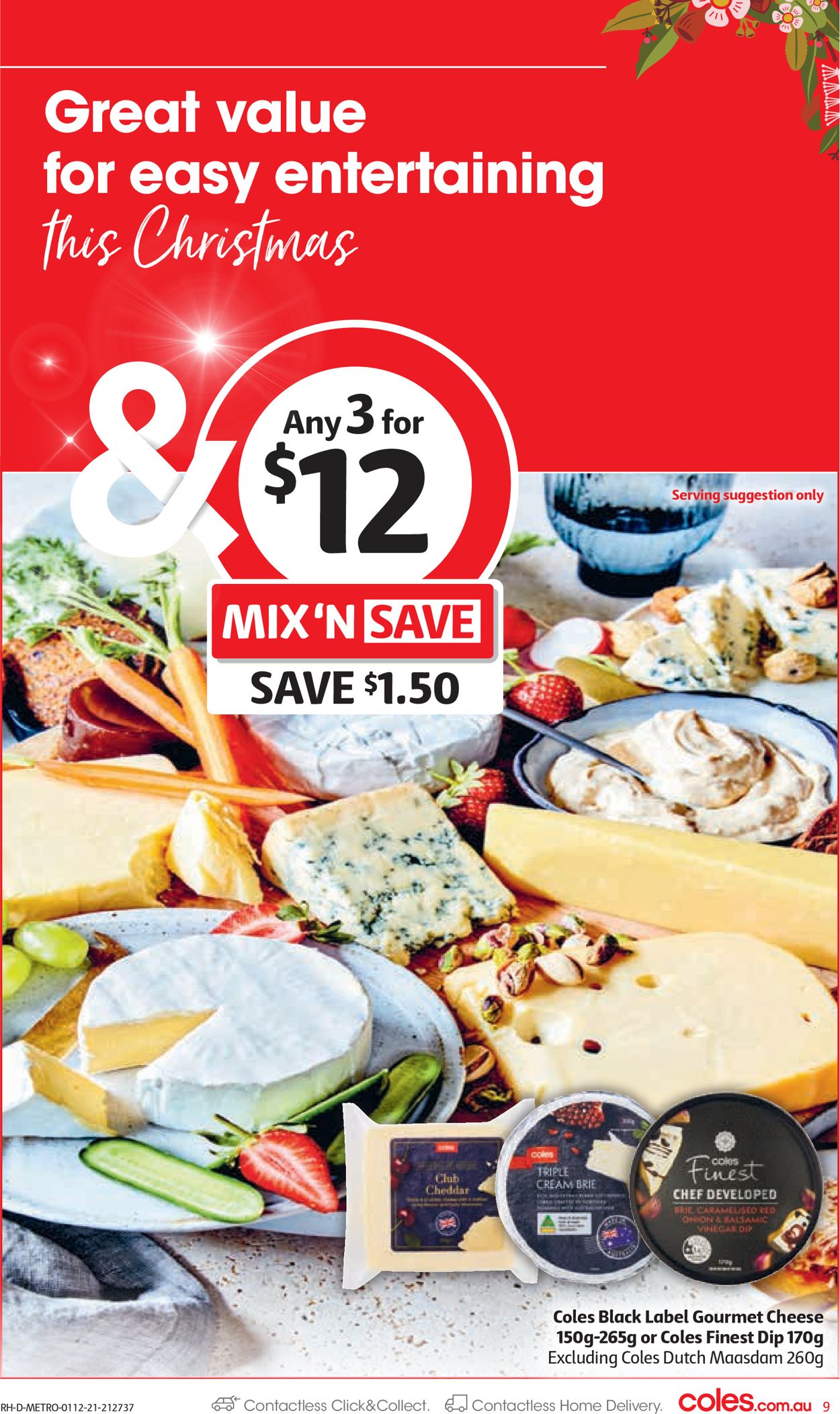 Coles HOLIDAYS 2021 Catalogue - 01/12-07/12/2021 (Page 9)