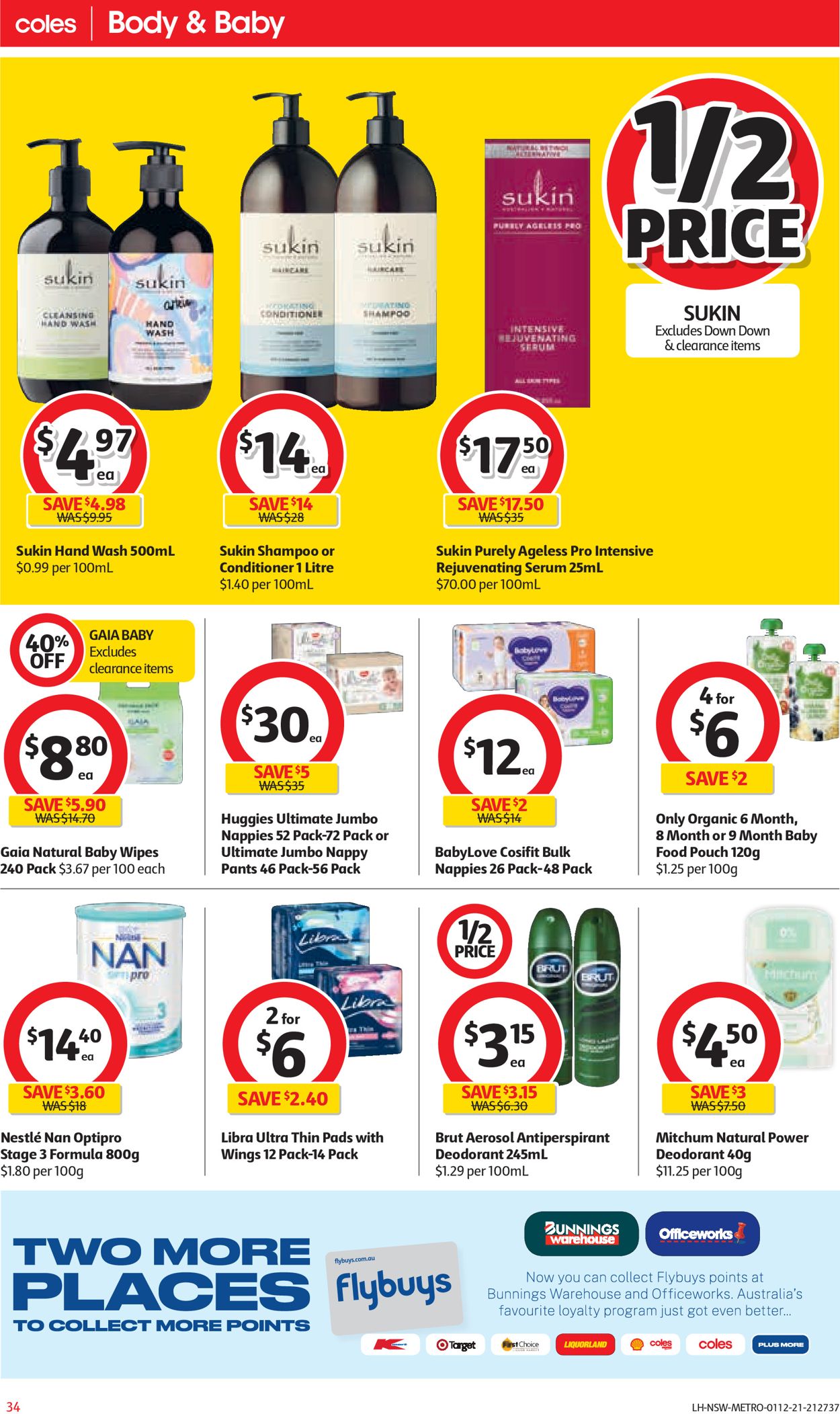 Coles HOLIDAYS 2021 Catalogue - 01/12-07/12/2021 (Page 34)