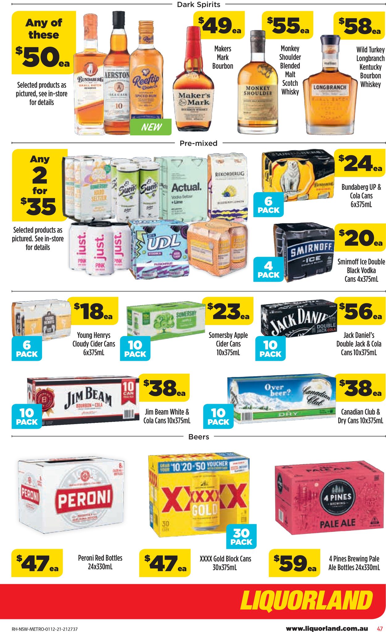 Coles HOLIDAYS 2021 Catalogue - 01/12-07/12/2021 (Page 47)
