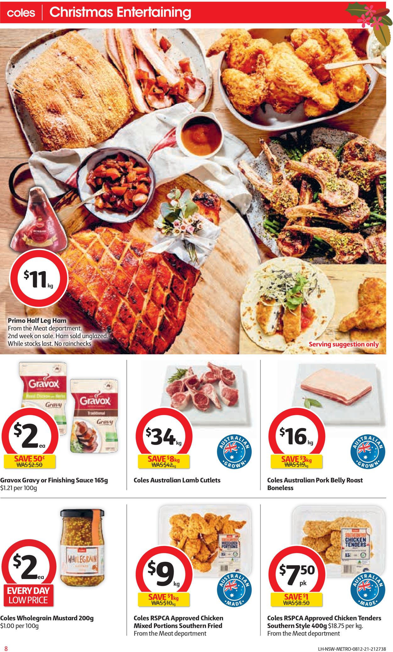 Coles HOLIDAYS 2021 Catalogue - 08/12-14/12/2021 (Page 8)