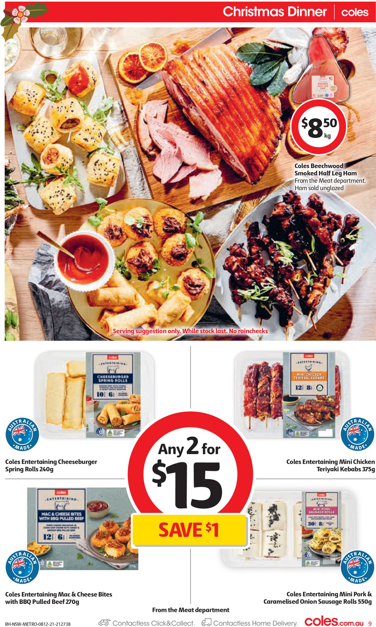 Coles HOLIDAYS 2021 Catalogue - 08/12-14/12/2021 (Page 9)