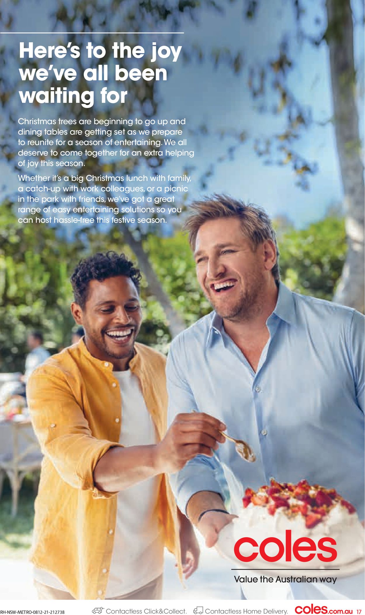 Coles HOLIDAYS 2021 Catalogue - 08/12-14/12/2021 (Page 17)