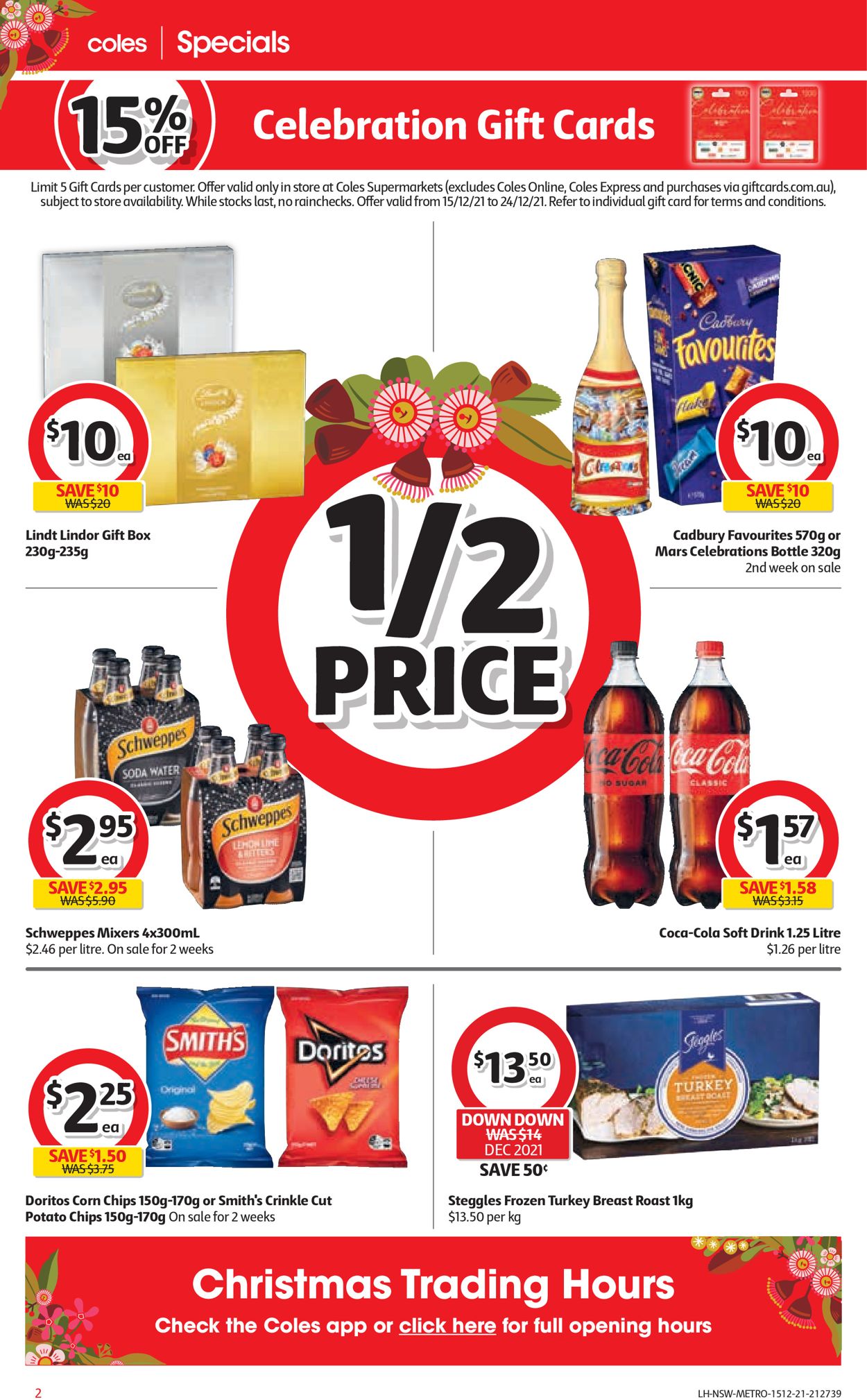 Coles HOLIDAYS 2021 Catalogue - 15/12-24/12/2021 (Page 2)