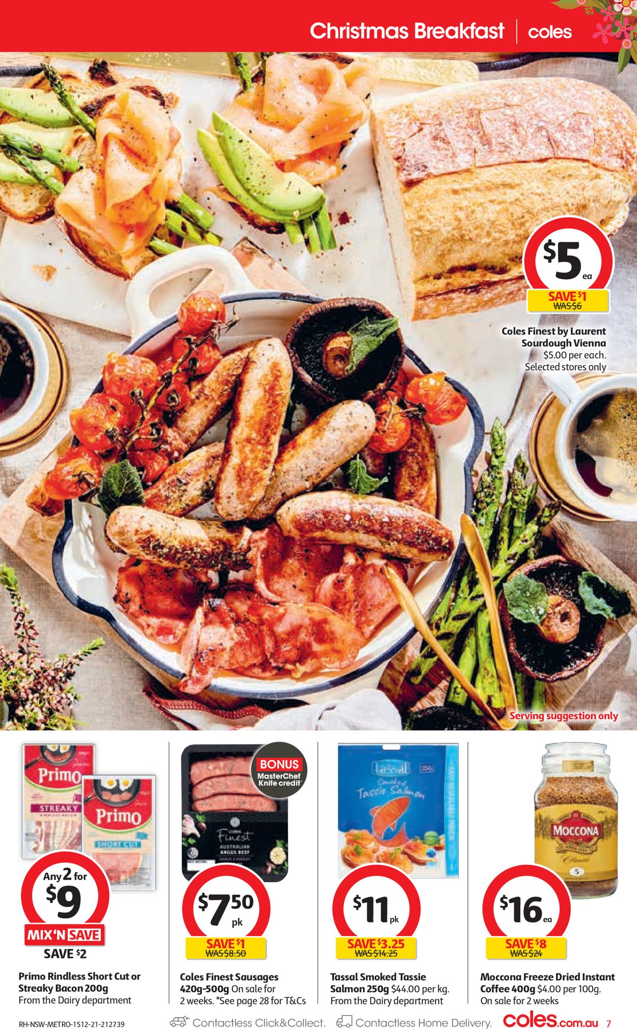 Coles HOLIDAYS 2021 Catalogue - 15/12-24/12/2021 (Page 7)