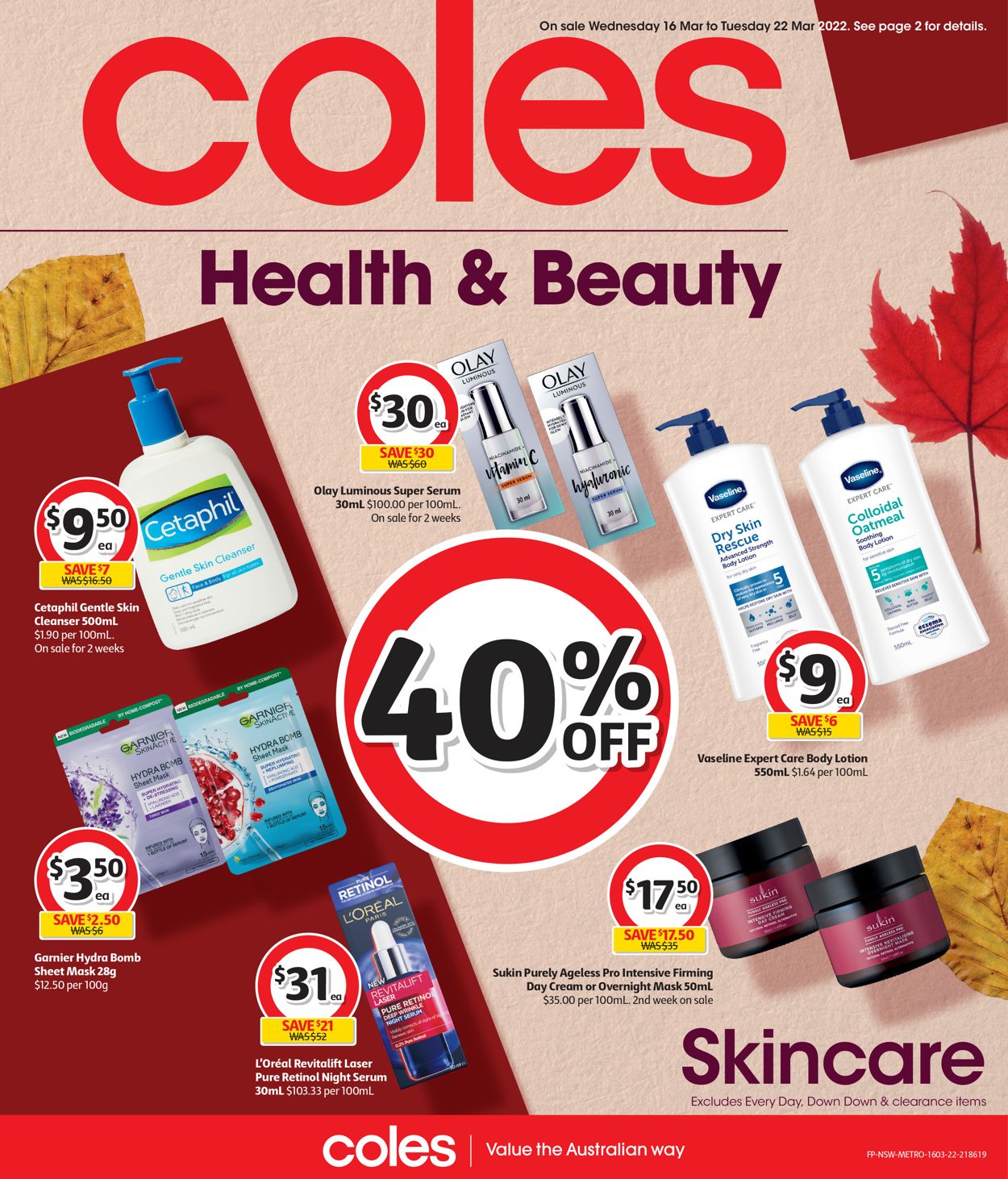 Coles Catalogue - 16/03-22/03/2022