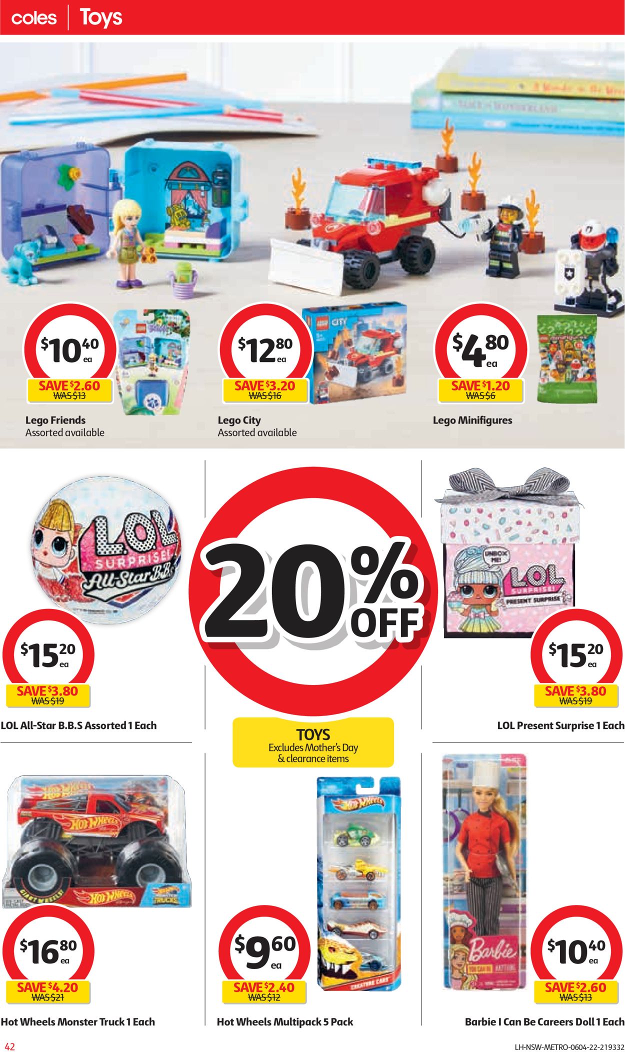 Coles EASTER 2022 Catalogue - 06/04-12/04/2022 (Page 42)