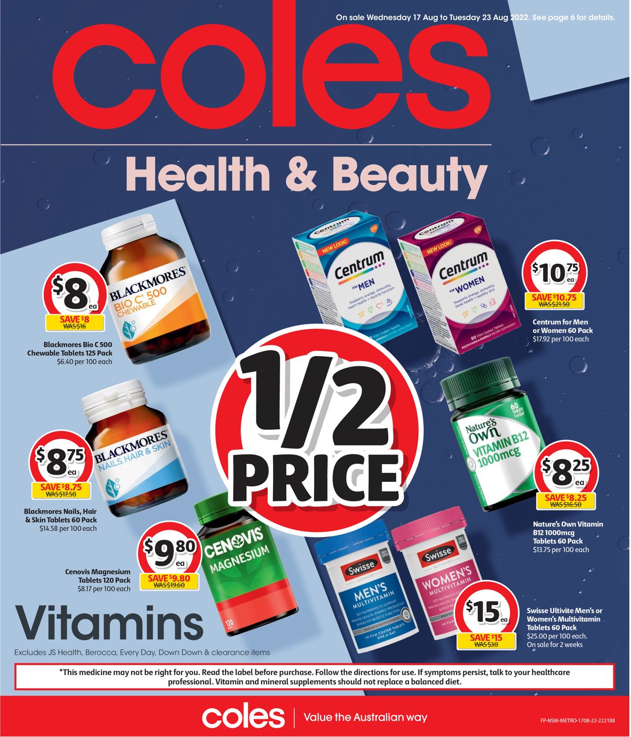 Coles Catalogue - 17/08-23/08/2022