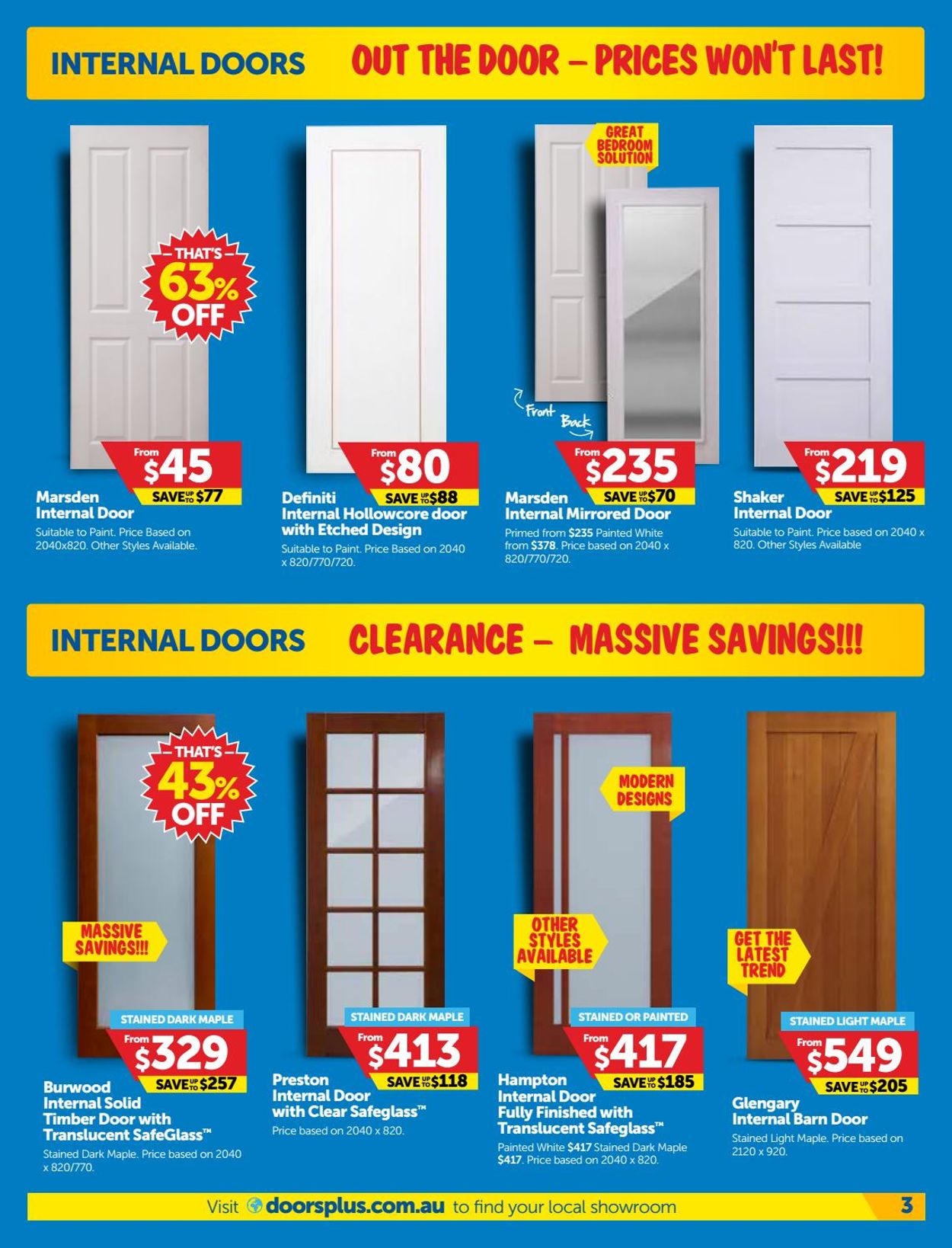 Doors Plus Catalogue - 01/06-30/06/2020 (Page 3)
