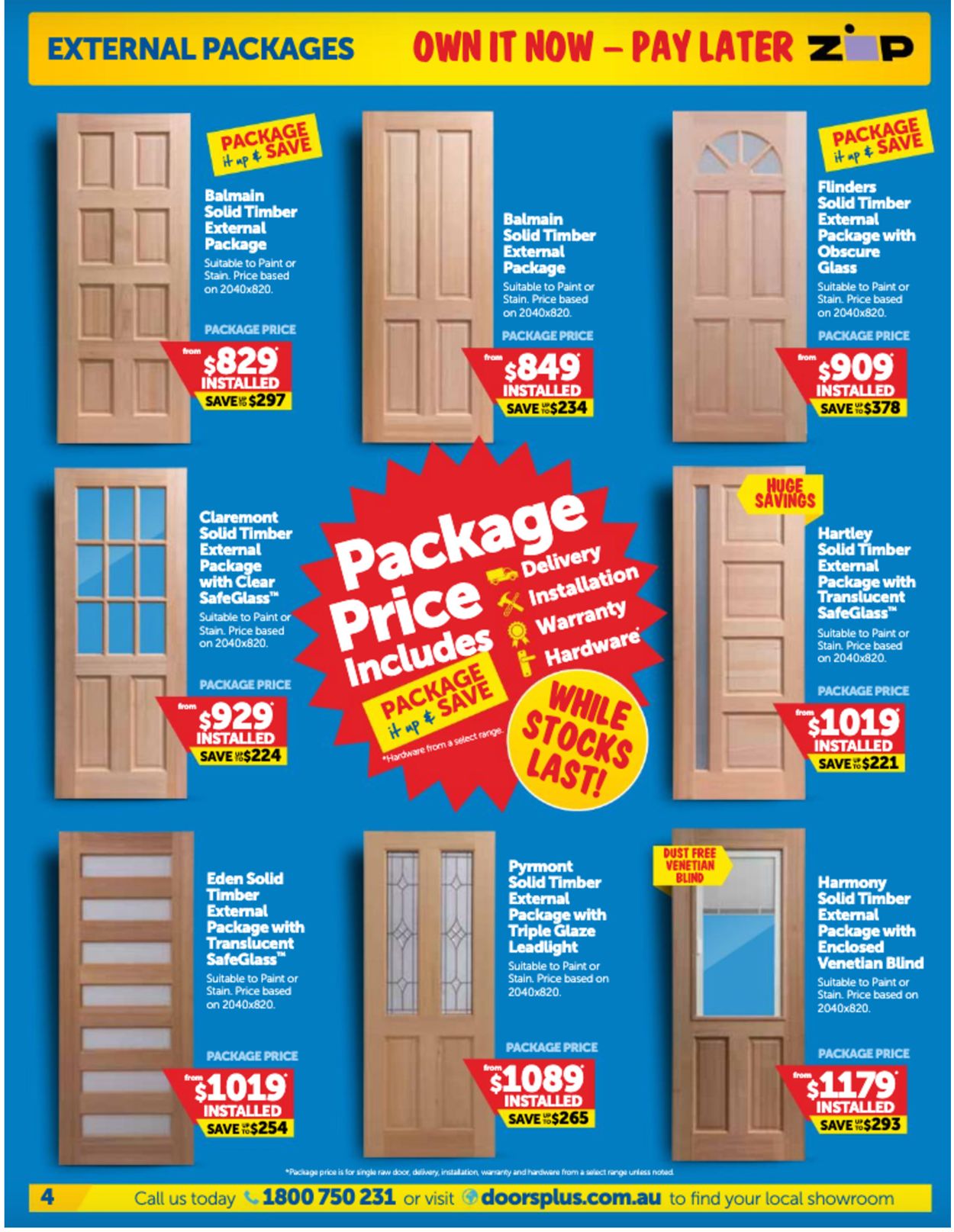 Doors Plus Catalogue - 08/11-30/11/2021 (Page 4)