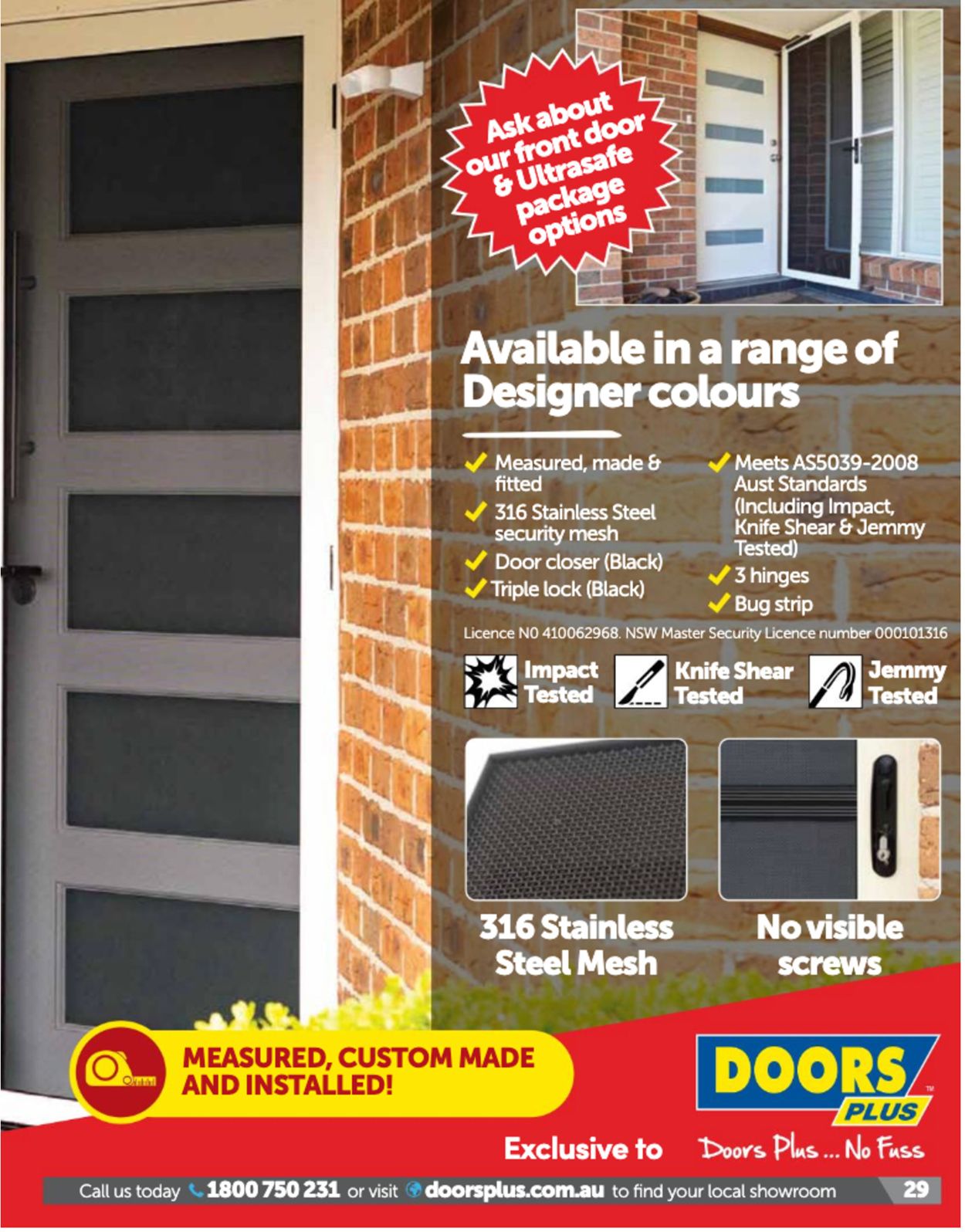 Doors Plus Catalogue - 08/11-30/11/2021 (Page 29)
