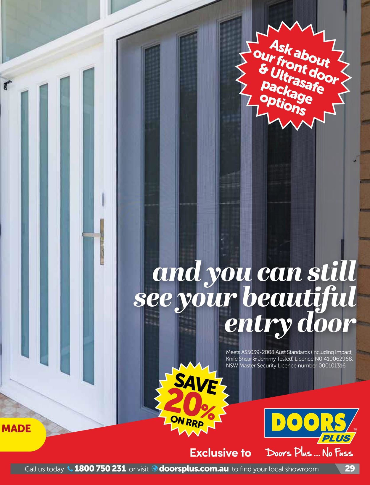 Doors Plus Catalogue - 01/08-31/08/2022 (Page 29)