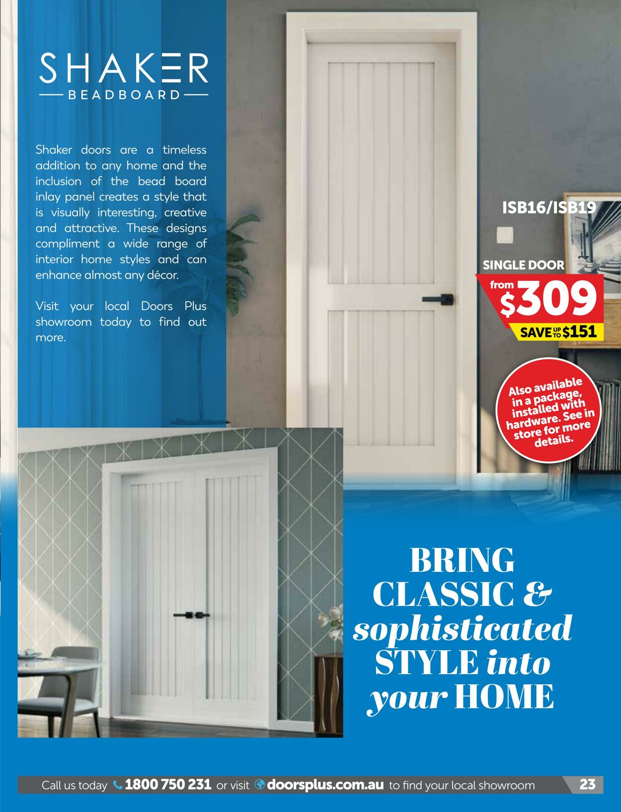 Doors Plus Catalogue - 01/09-30/09/2022 (Page 23)