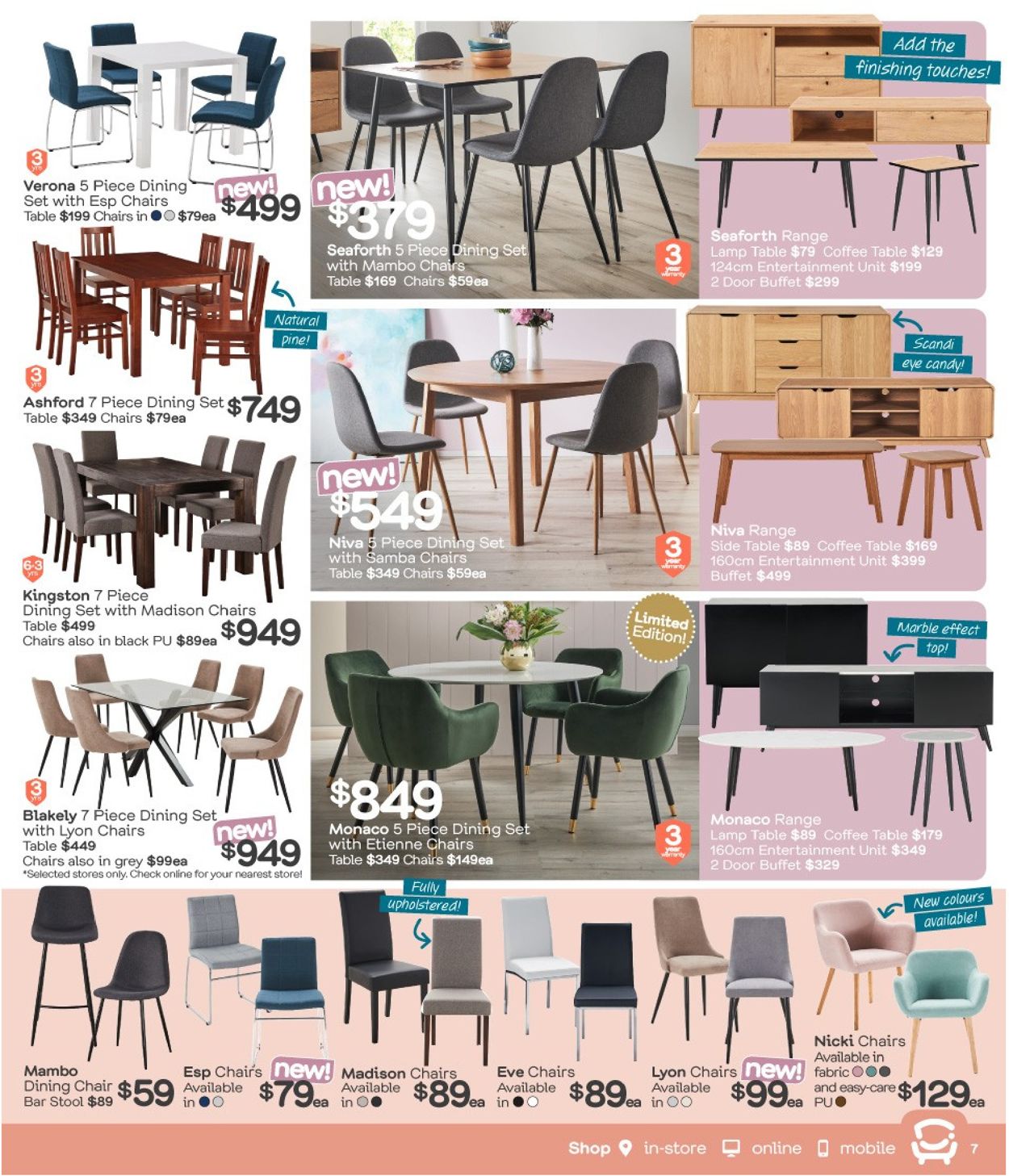 Fantastic Furniture Catalogue - 29/04-02/06/2019 (Page 7)