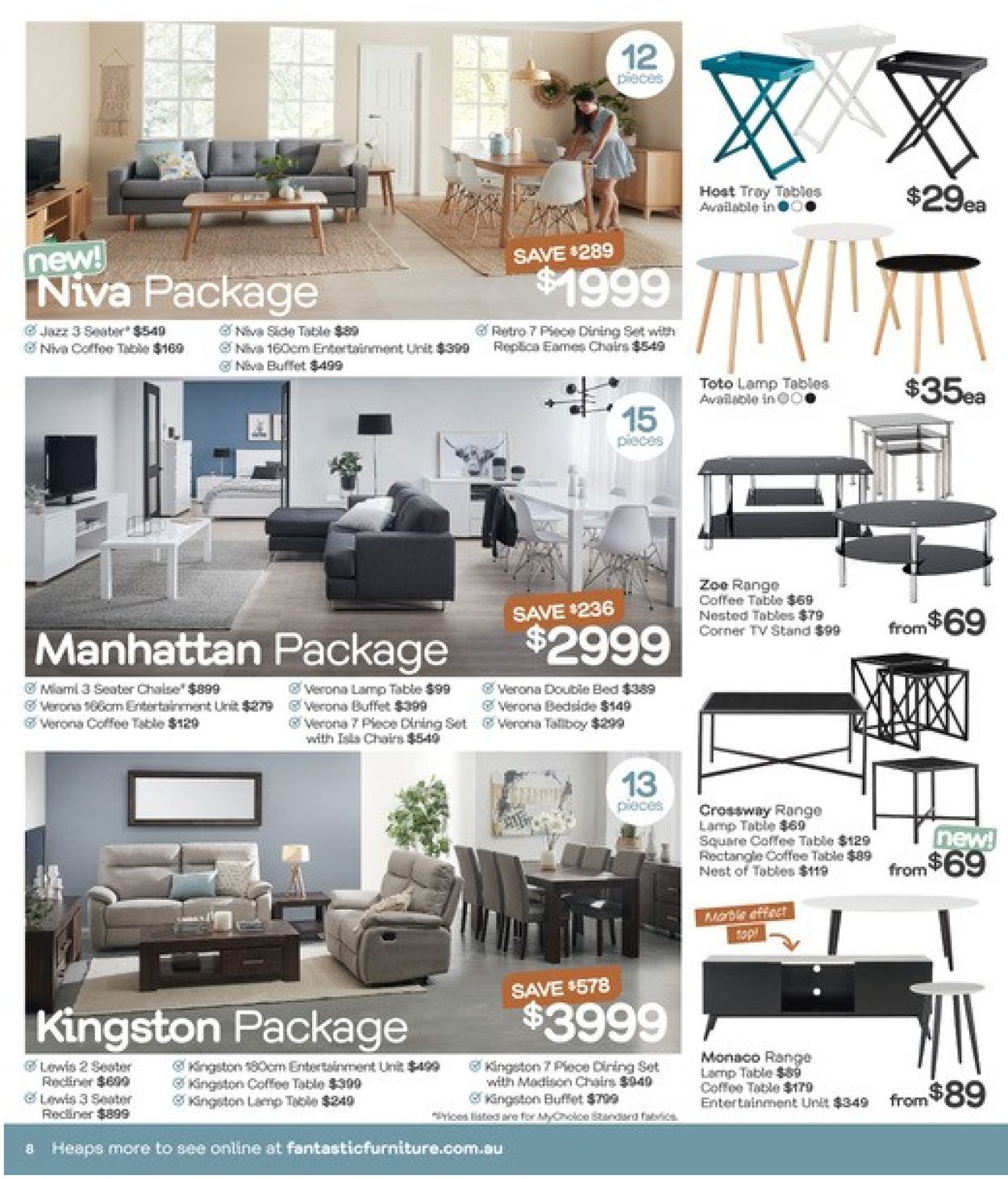 Fantastic Furniture Catalogue - 01/07-11/08/2019 (Page 8)