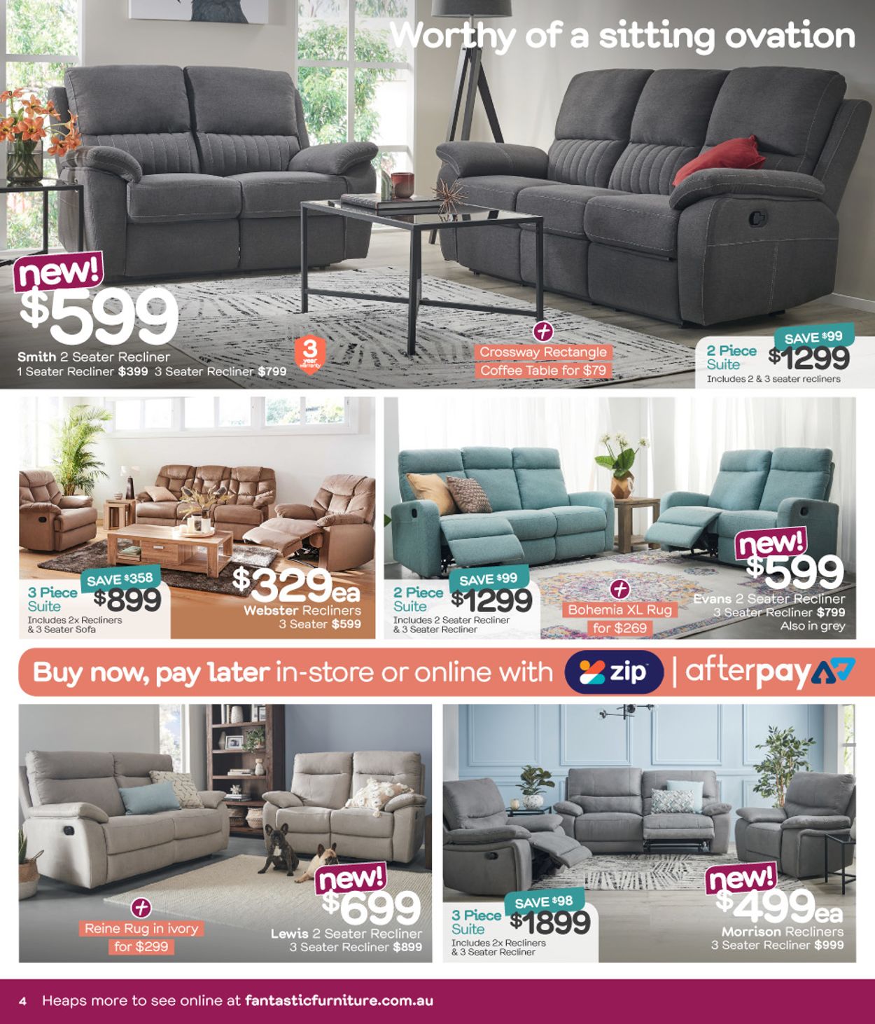 Fantastic Furniture Catalogue - 12/08-29/09/2019 (Page 4)