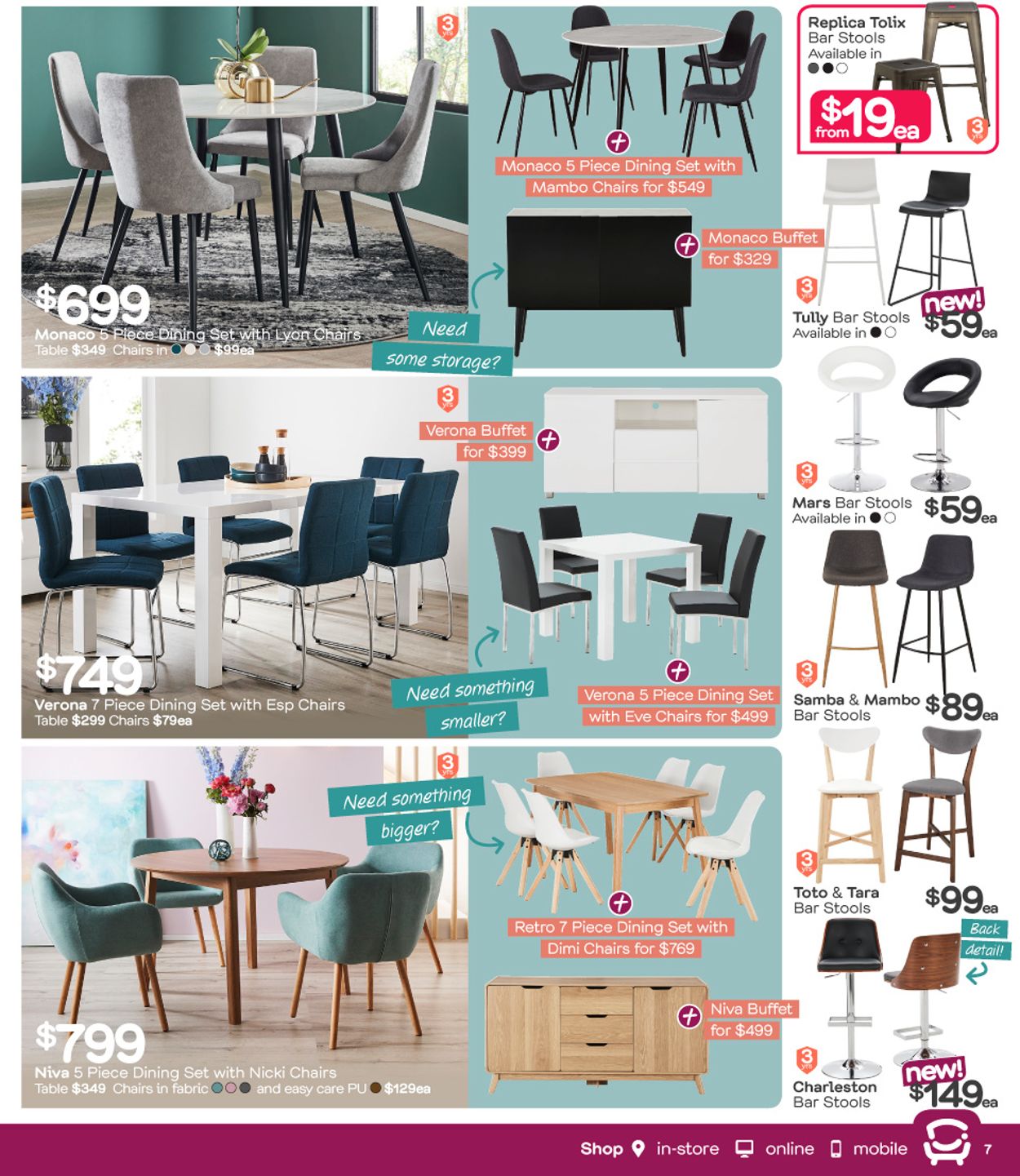 Fantastic Furniture Catalogue - 12/08-29/09/2019 (Page 7)