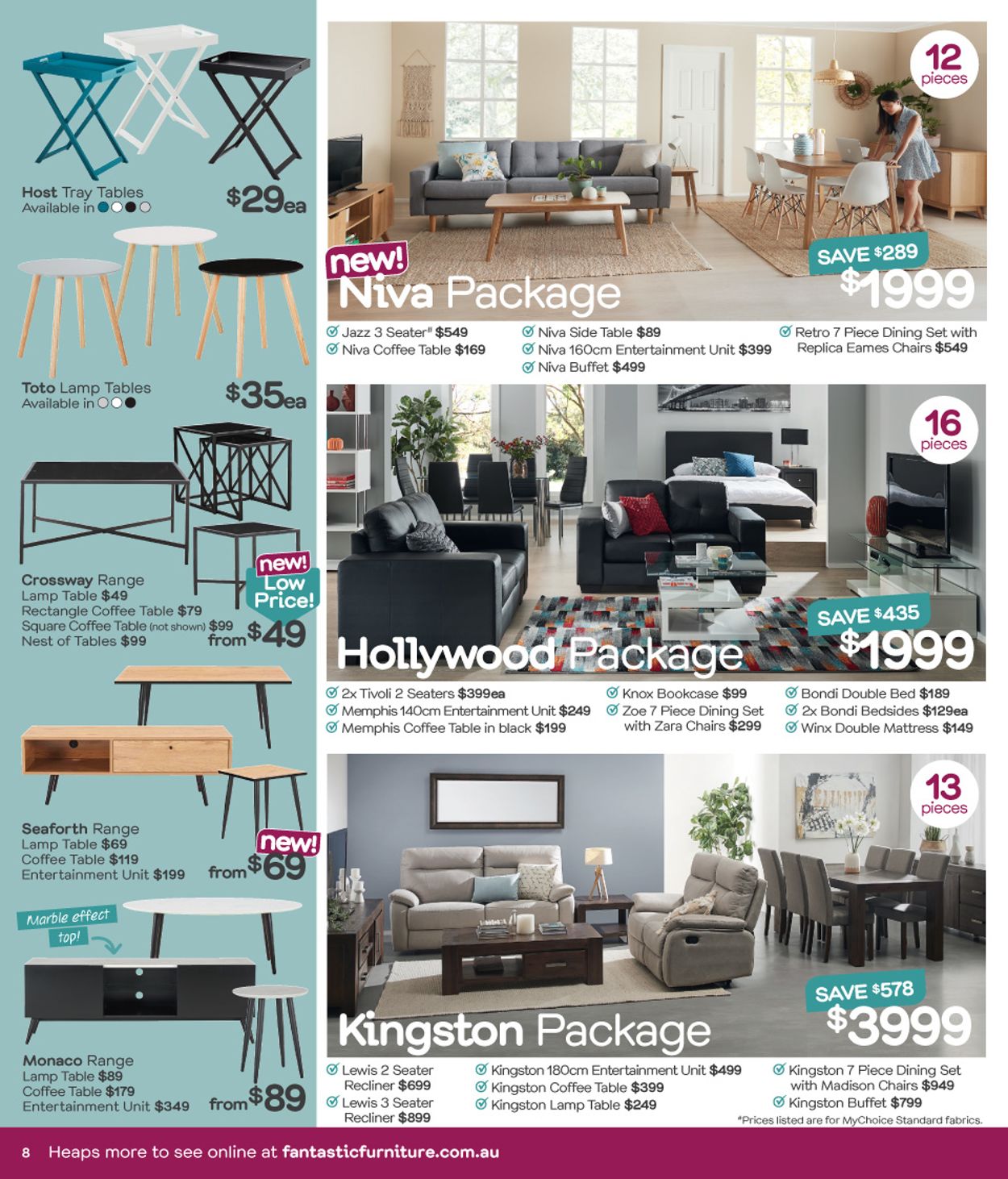 Fantastic Furniture Catalogue - 12/08-29/09/2019 (Page 8)