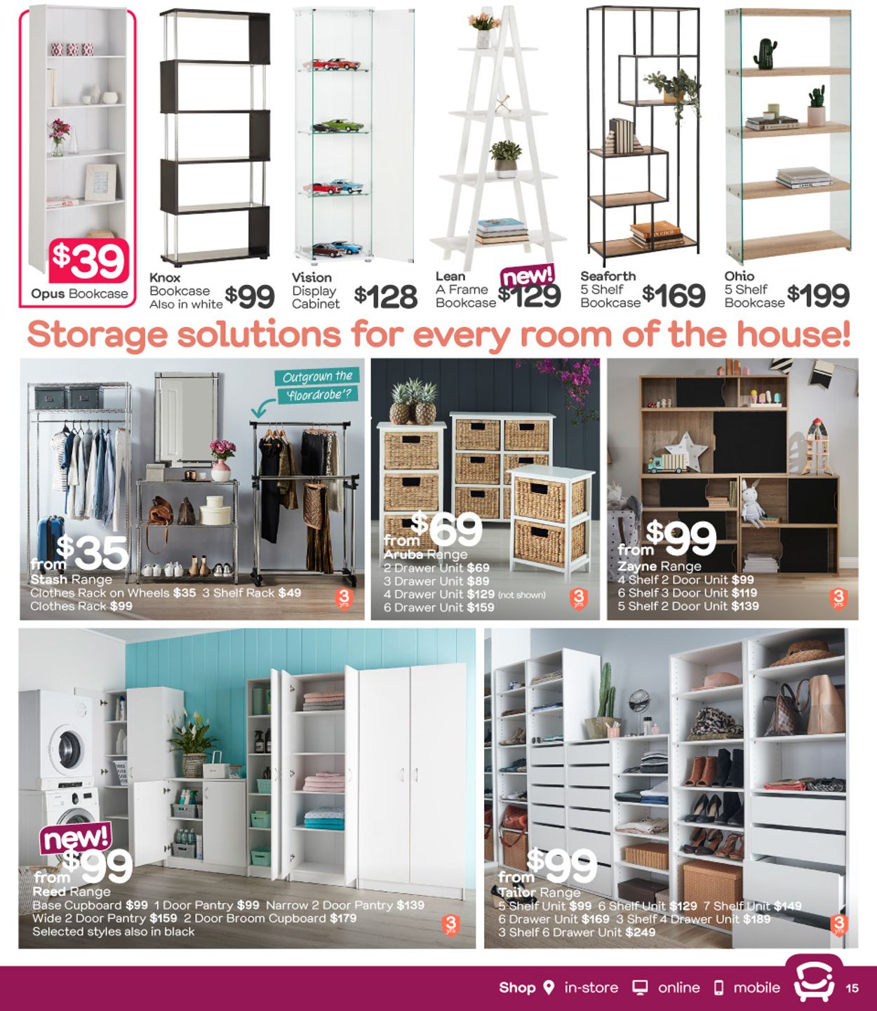 Fantastic Furniture Catalogue - 12/08-29/09/2019 (Page 15)