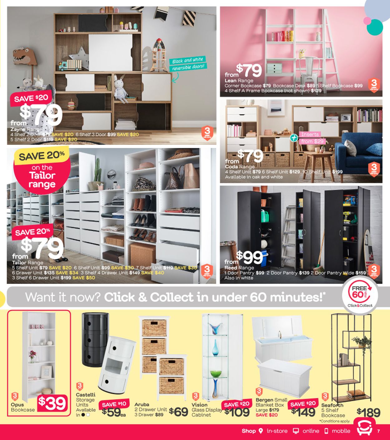 Fantastic Furniture Catalogue - 26/12-29/01/2020 (Page 7)