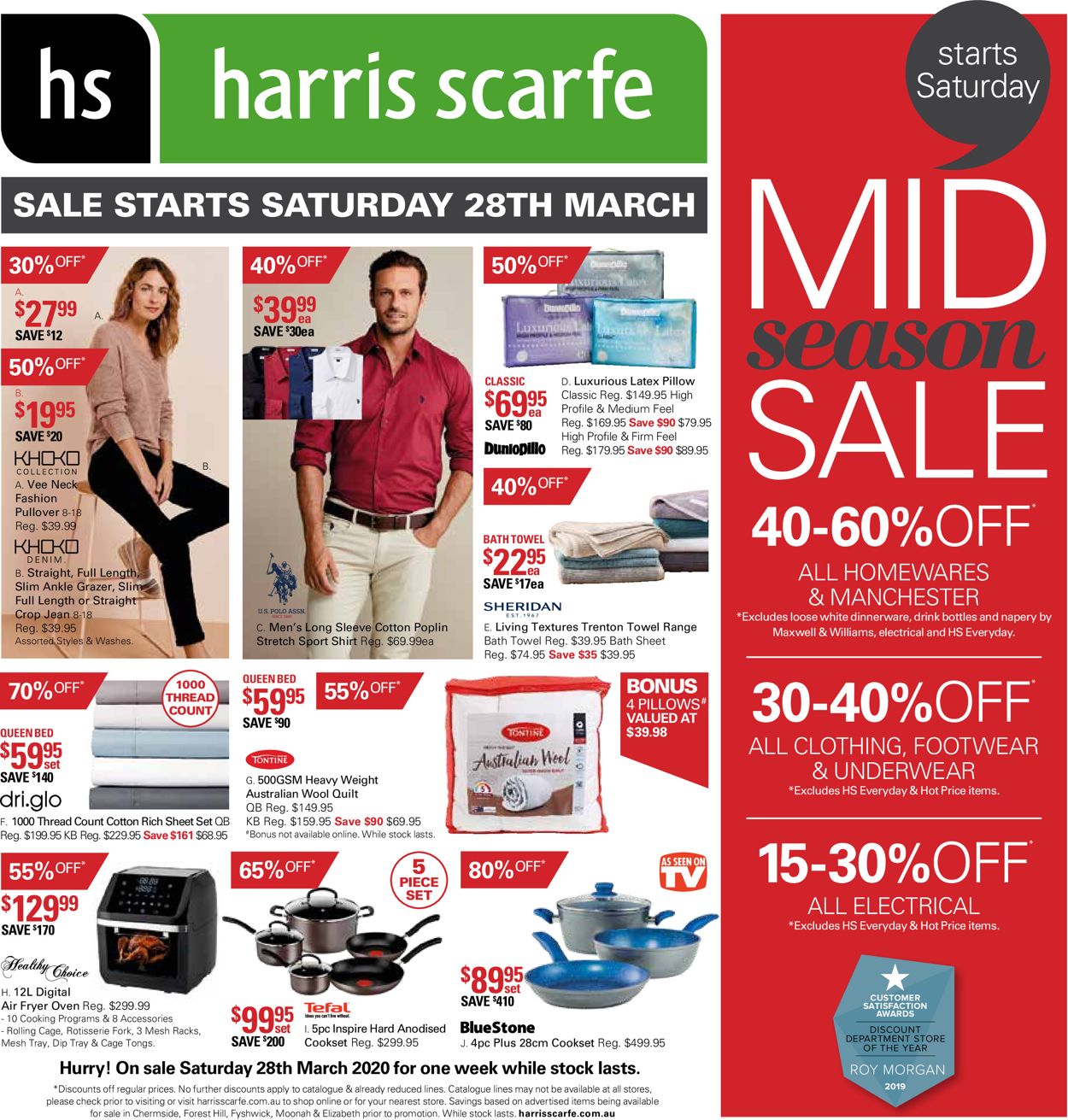 Harris Scarfe Catalogue - 28/03-03/04/2020