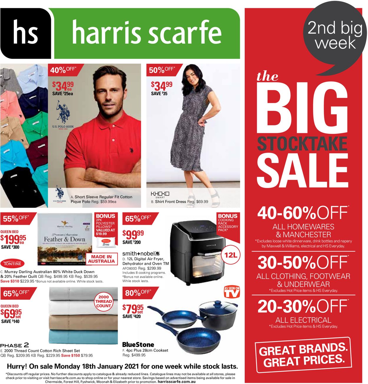 Harris Scarfe Catalogue - 18/01-24/01/2021