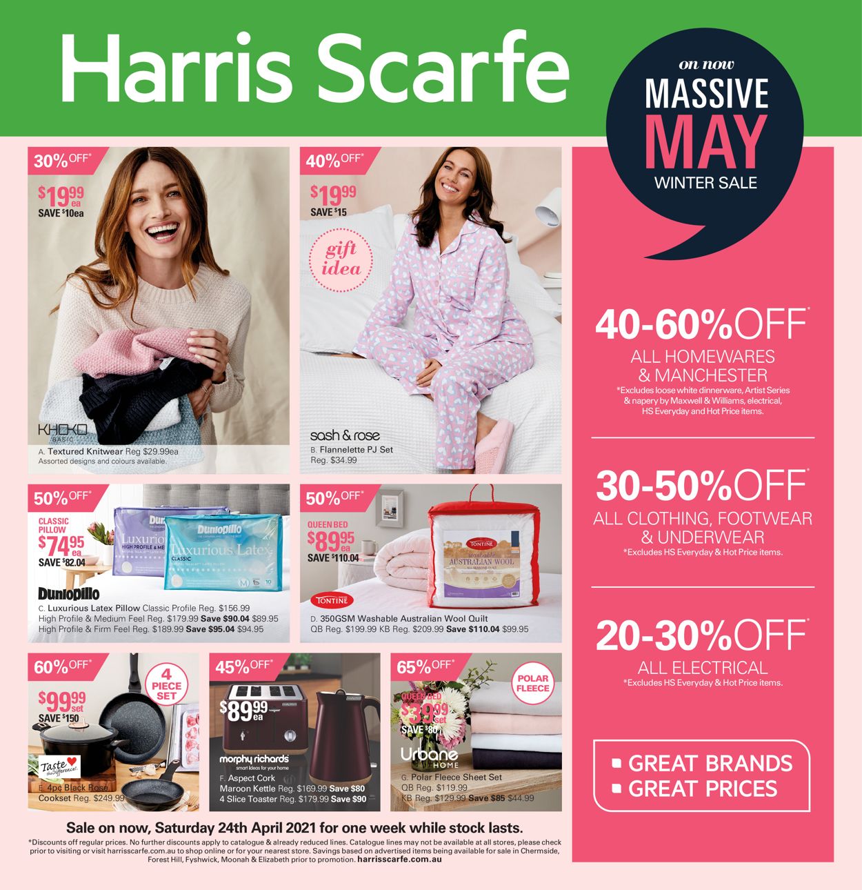 Harris Scarfe Catalogue - 24/04-02/05/2021