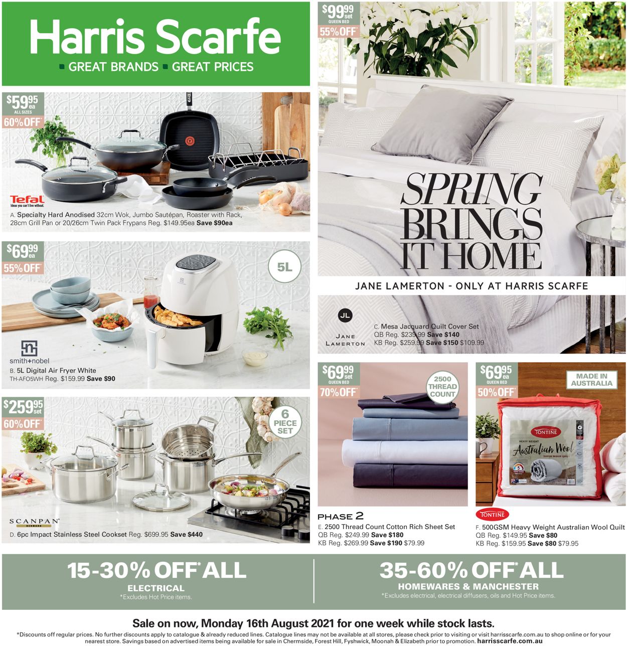 Harris Scarfe Catalogue - 16/08-29/08/2021
