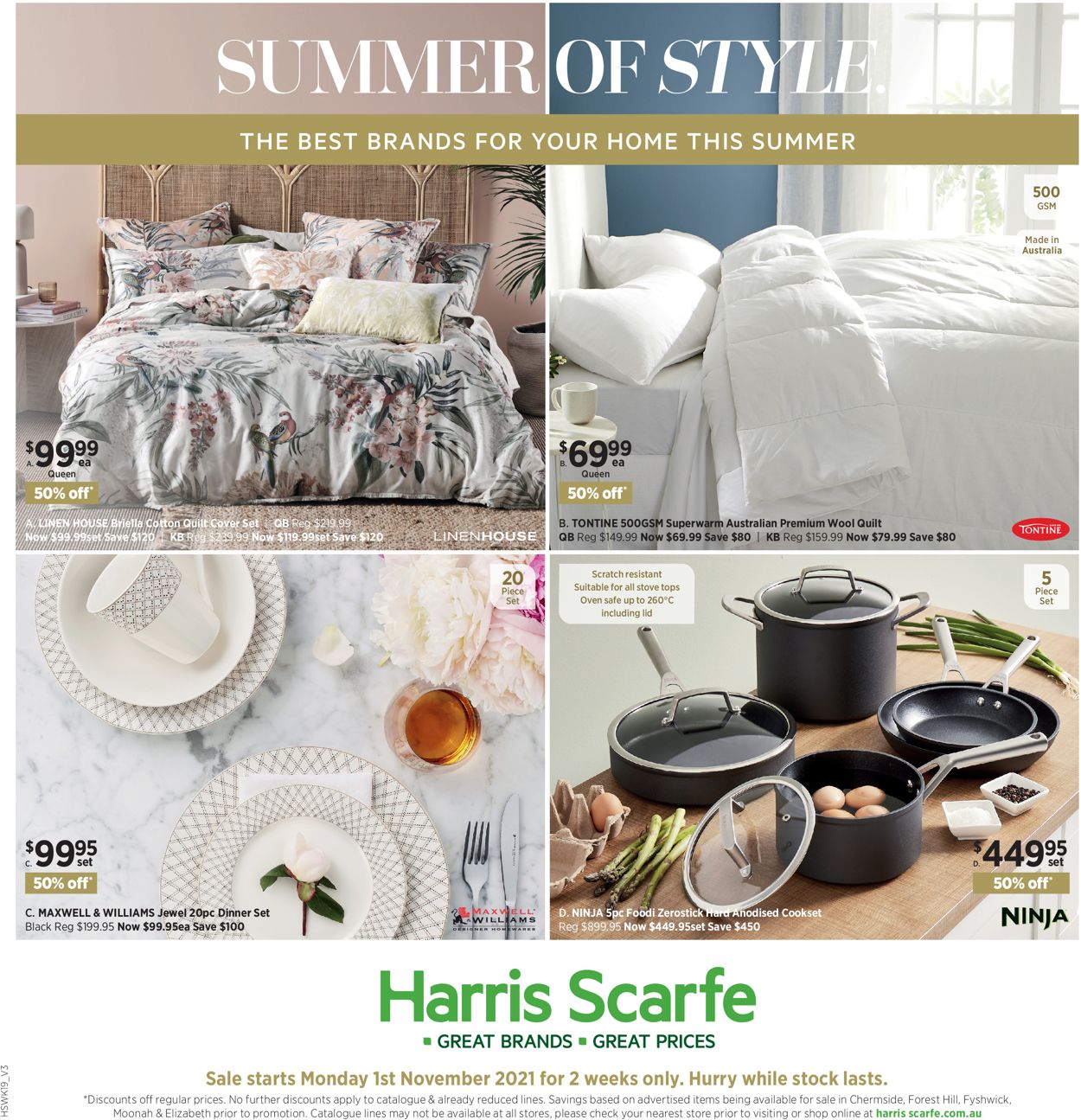 Harris Scarfe Catalogue - 01/11-14/11/2021