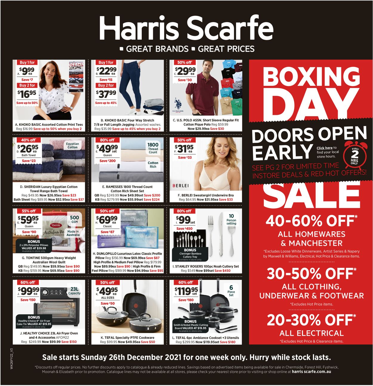 Harris Scarfe Catalogue - 25/12-02/01/2022