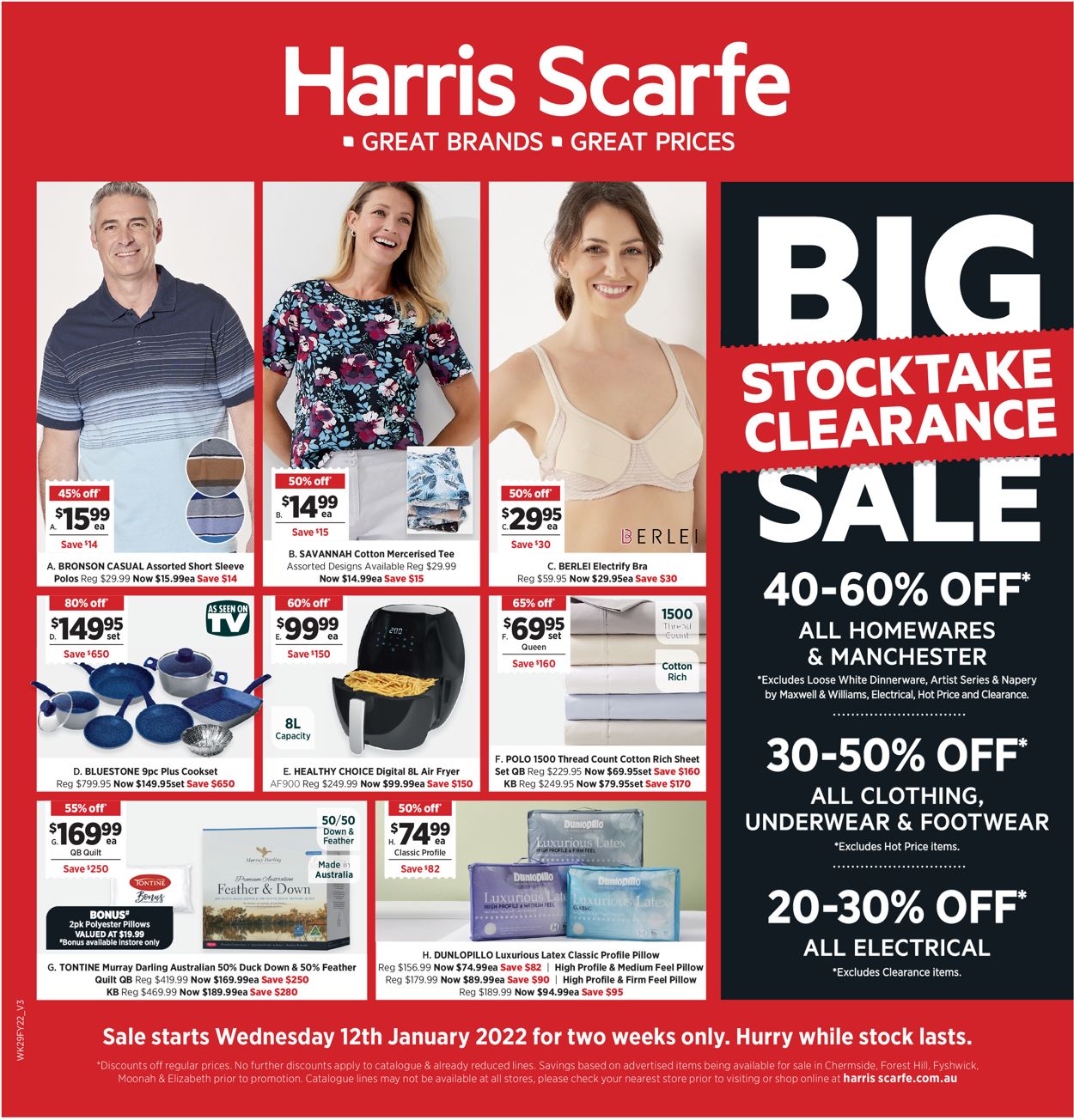 Harris Scarfe Catalogue - 12/01-01/02/2022