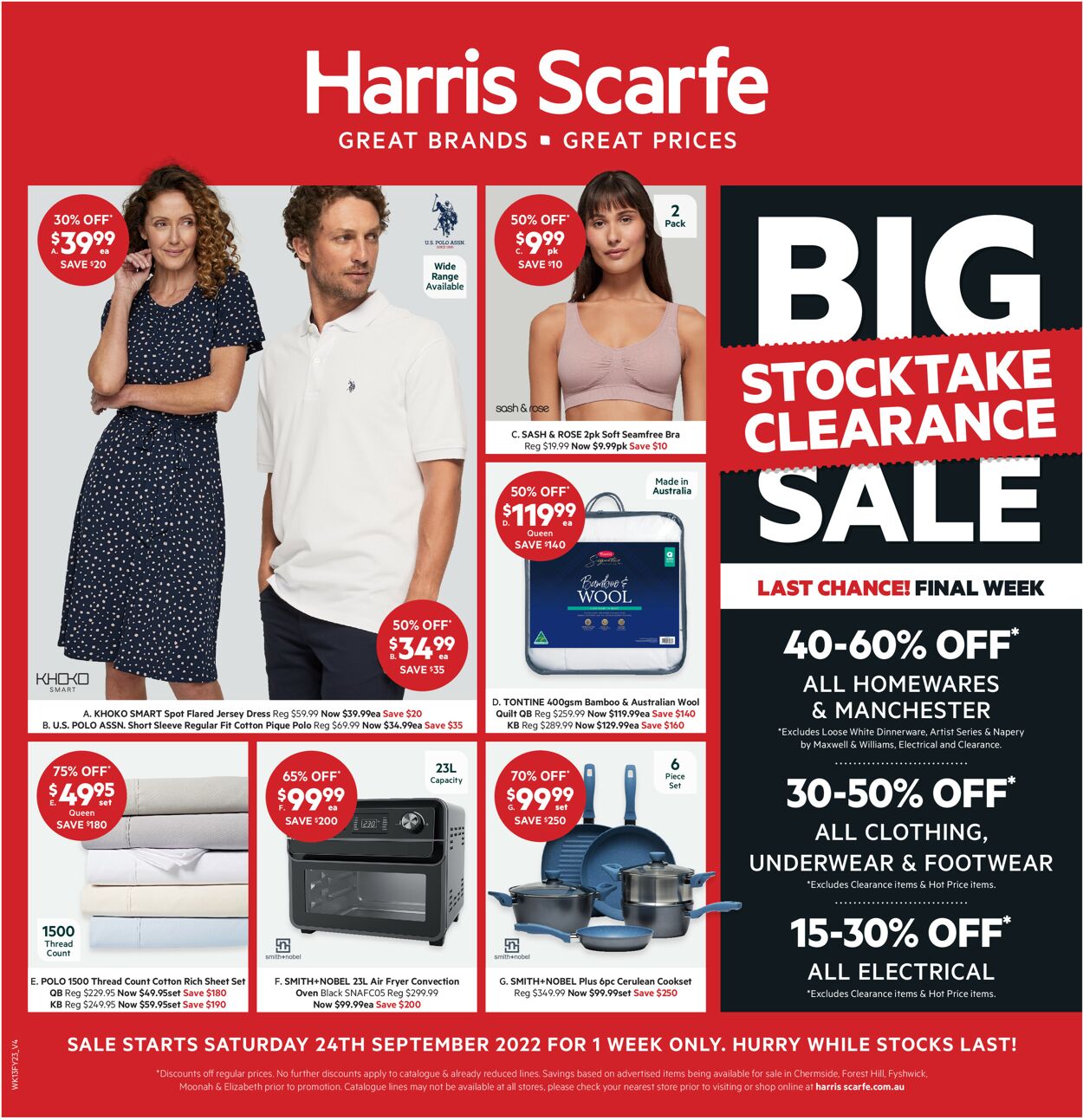 Harris Scarfe Catalogue - 24/09-30/09/2022