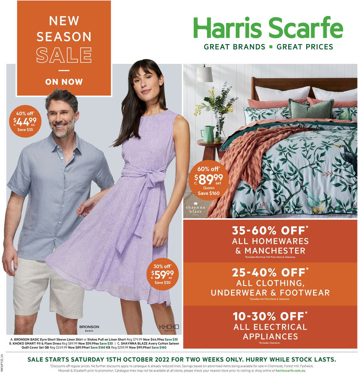 Harris Scarfe Catalogue - 15/10-29/10/2022