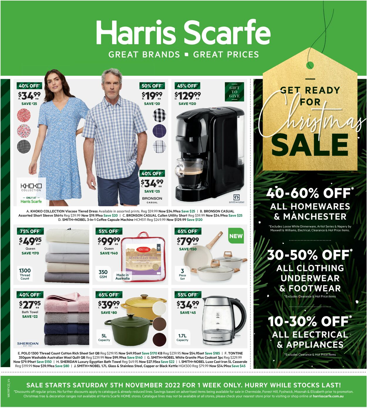 Harris Scarfe Catalogue - 05/11-11/11/2022
