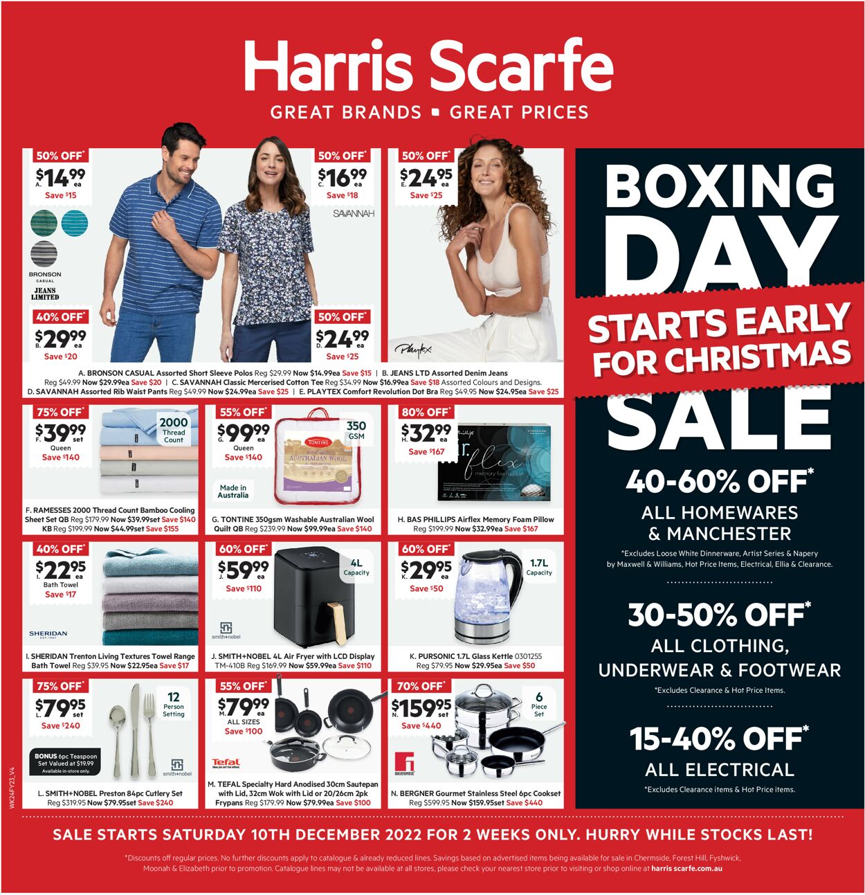 Harris Scarfe Catalogue - 10/12-23/12/2022